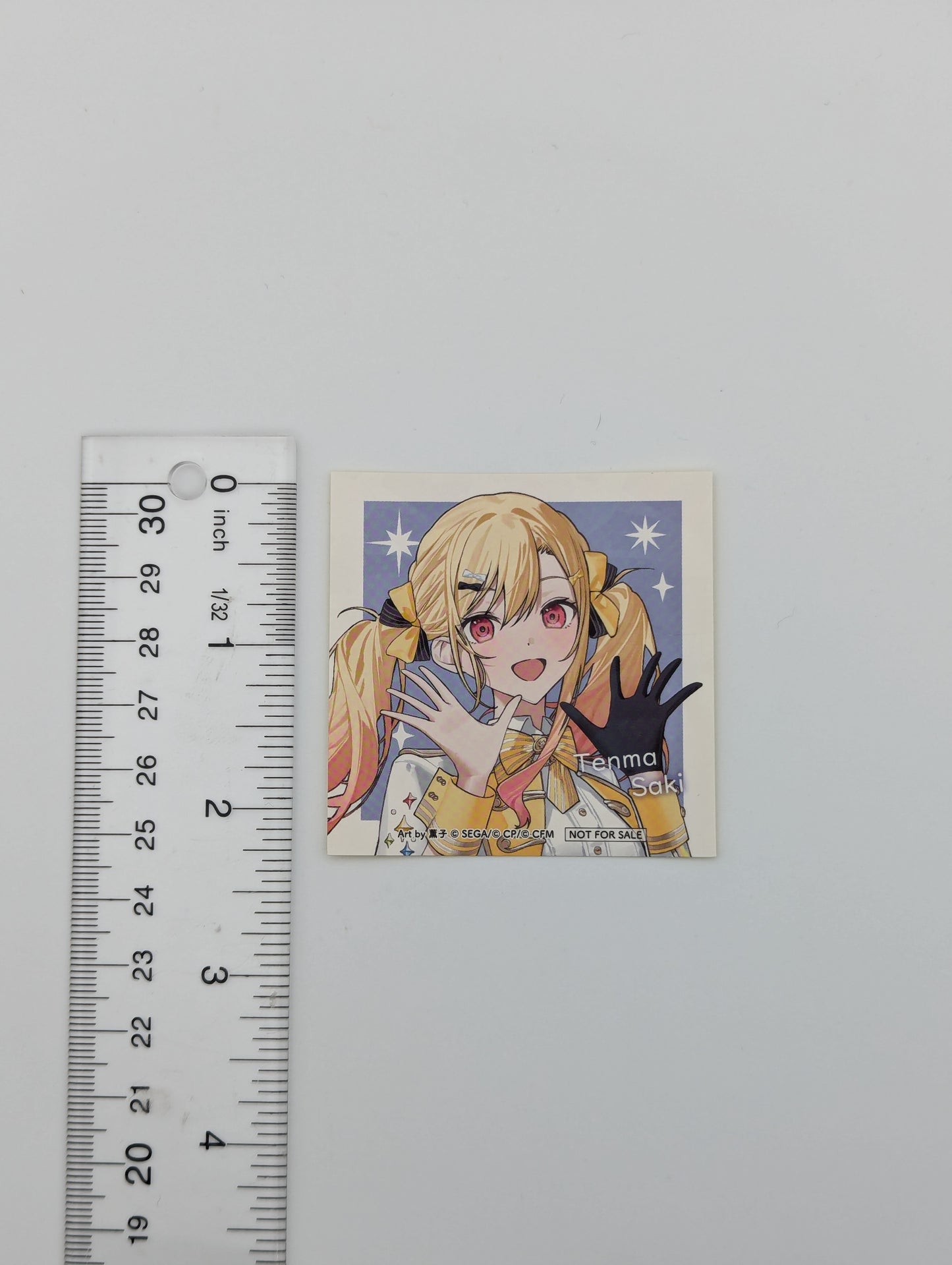 Saki Tenma Project Sekai 5th Anniversary Thanksgiving Sticker
