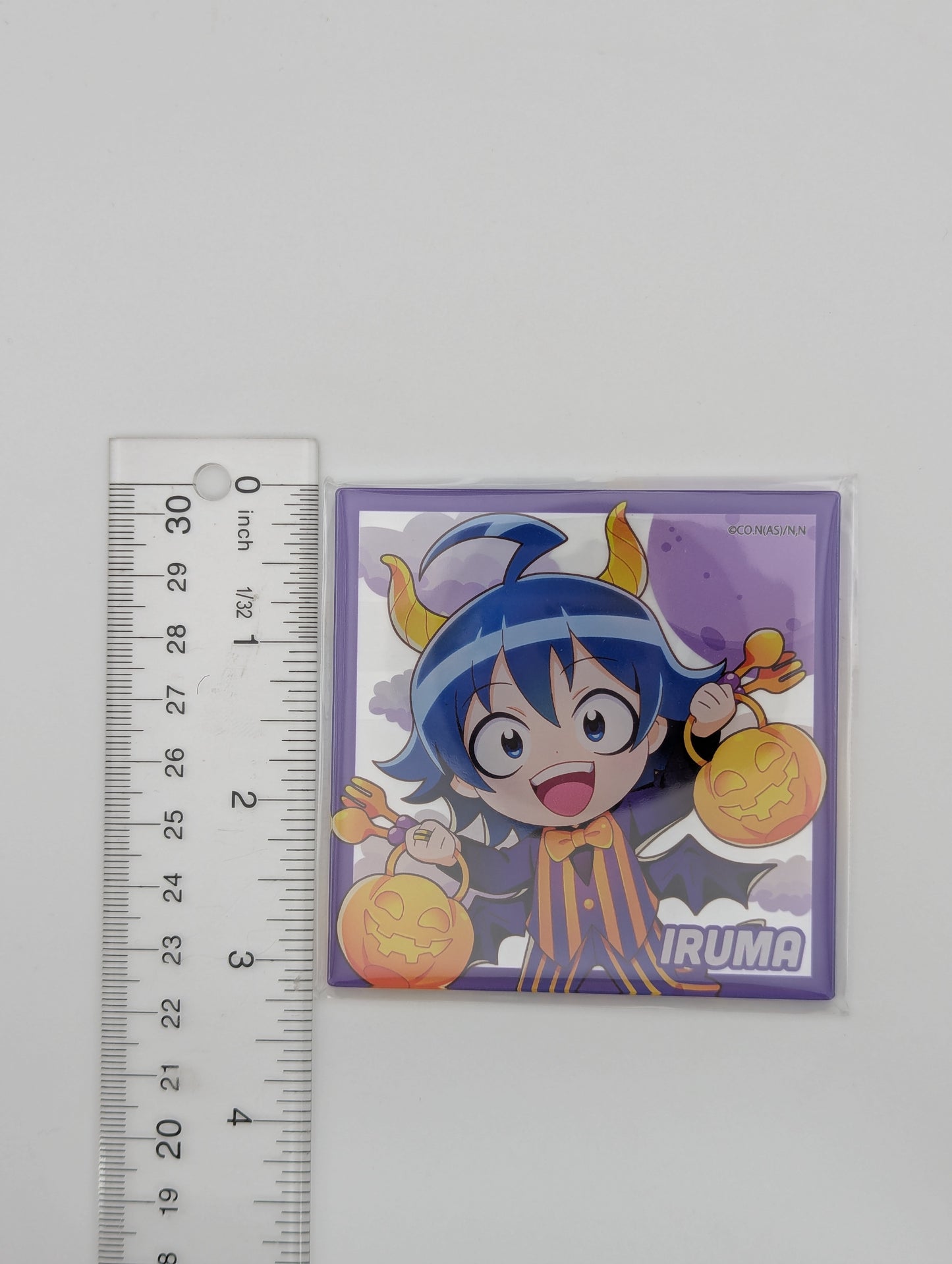 Iruma Suzuki Mairimashita Iruma-kun Natslive Square Acrylic Coaster