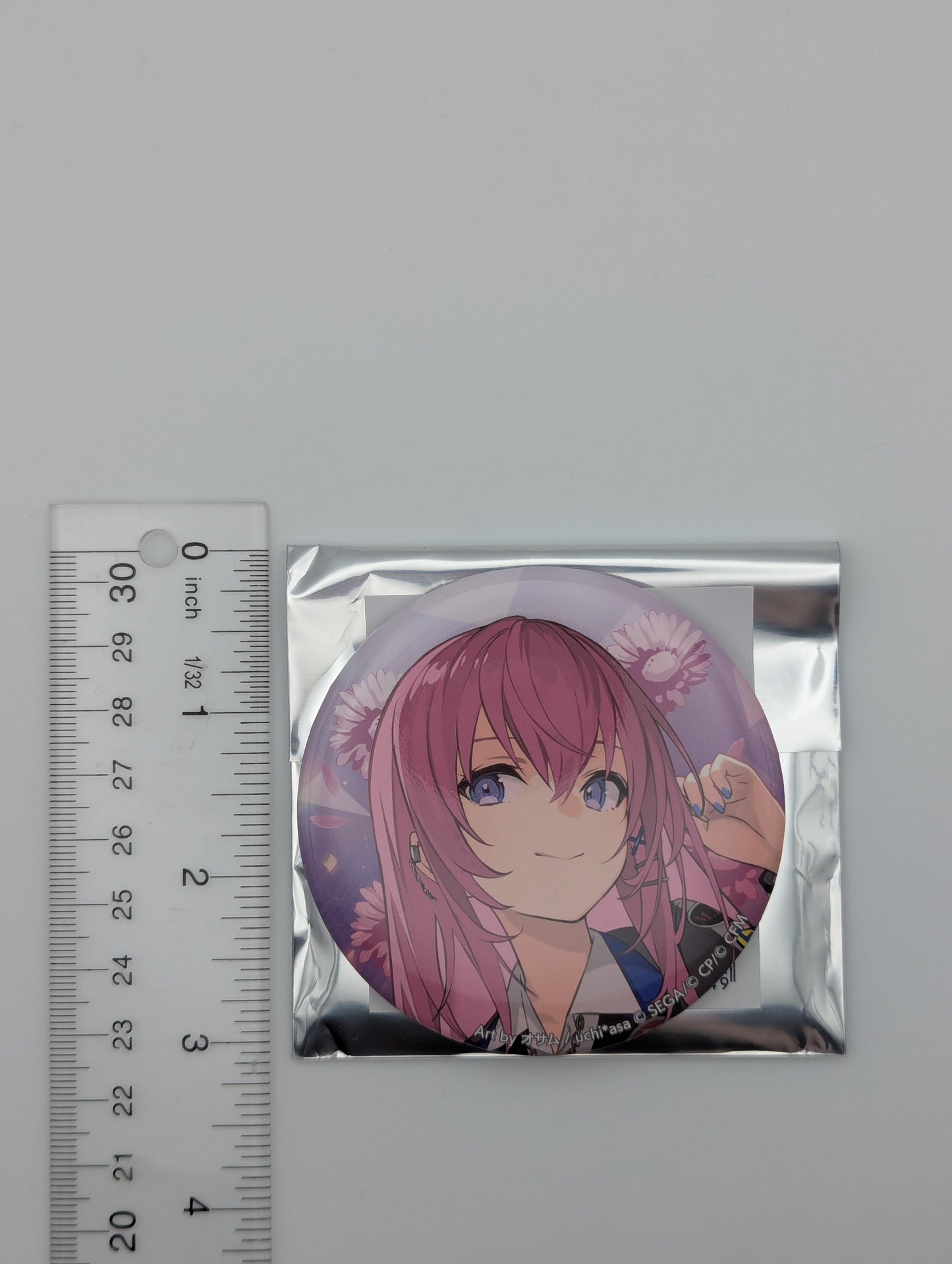 Megurine Luka Project Sekai 4th Anniversary Connect Live Can Badge
