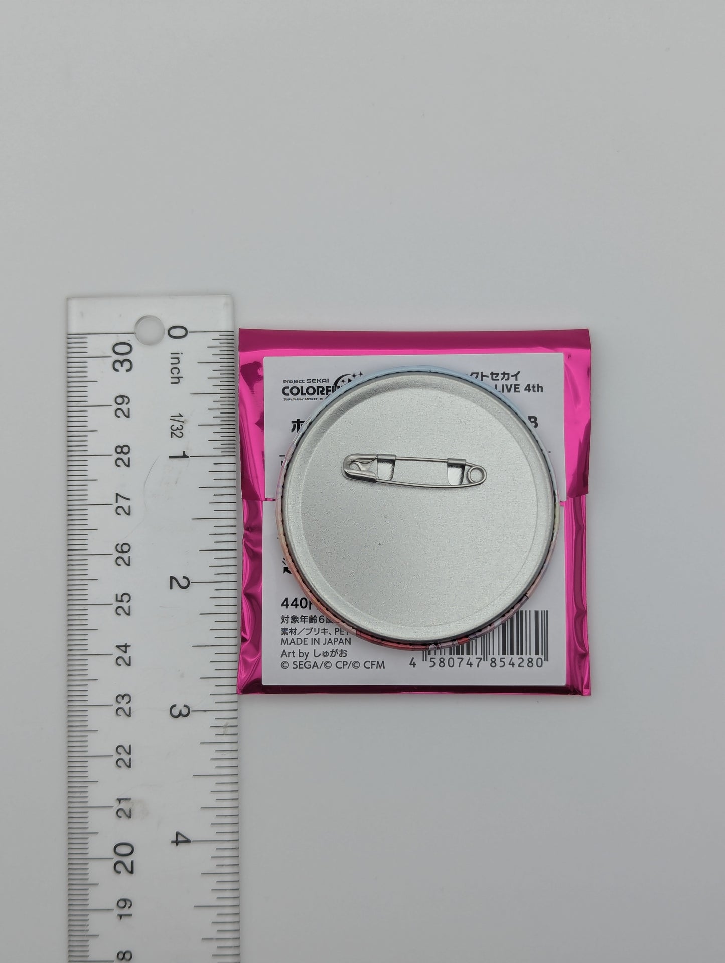 Shiho Hinomori Project Sekai COLORFUL LIVE 4th -Unison- Can Badge