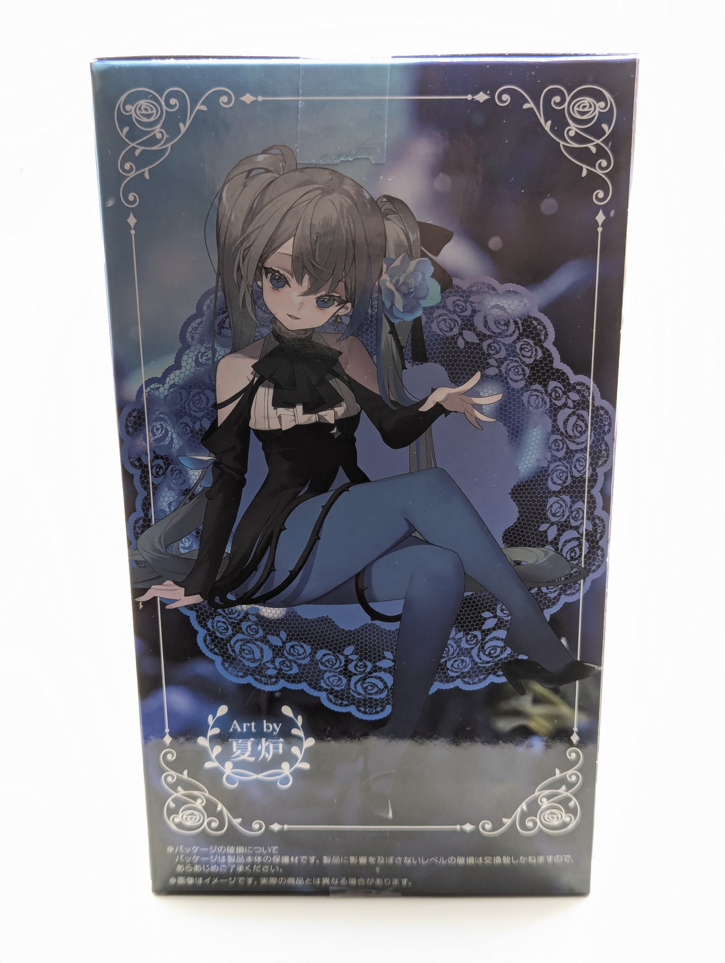 Vocaloid Hatsune Miku Flower Fairy (Blue Rose) Noodle Stopper Figure