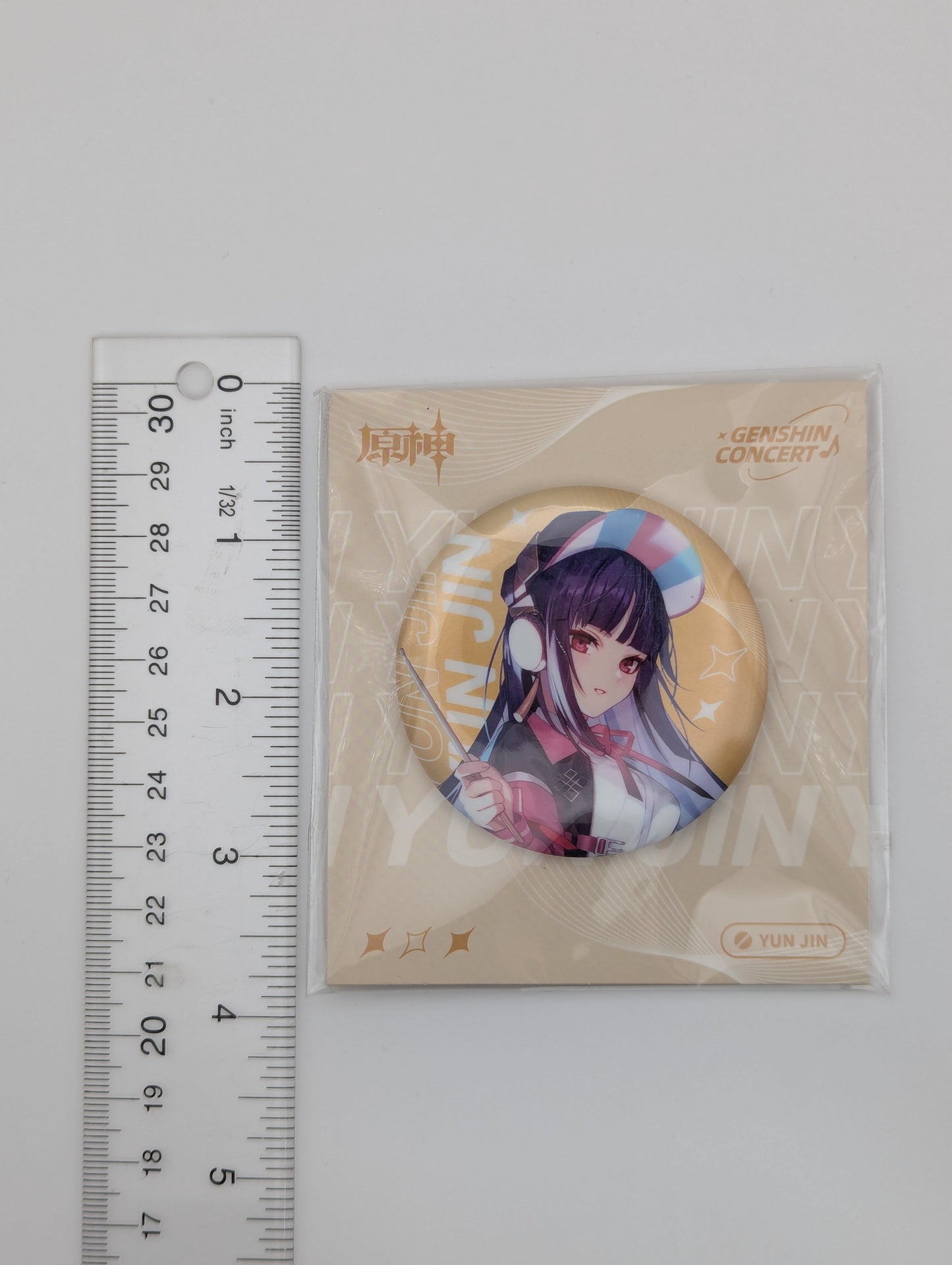 Yun Jin Genshin Impact Concert Can Badge