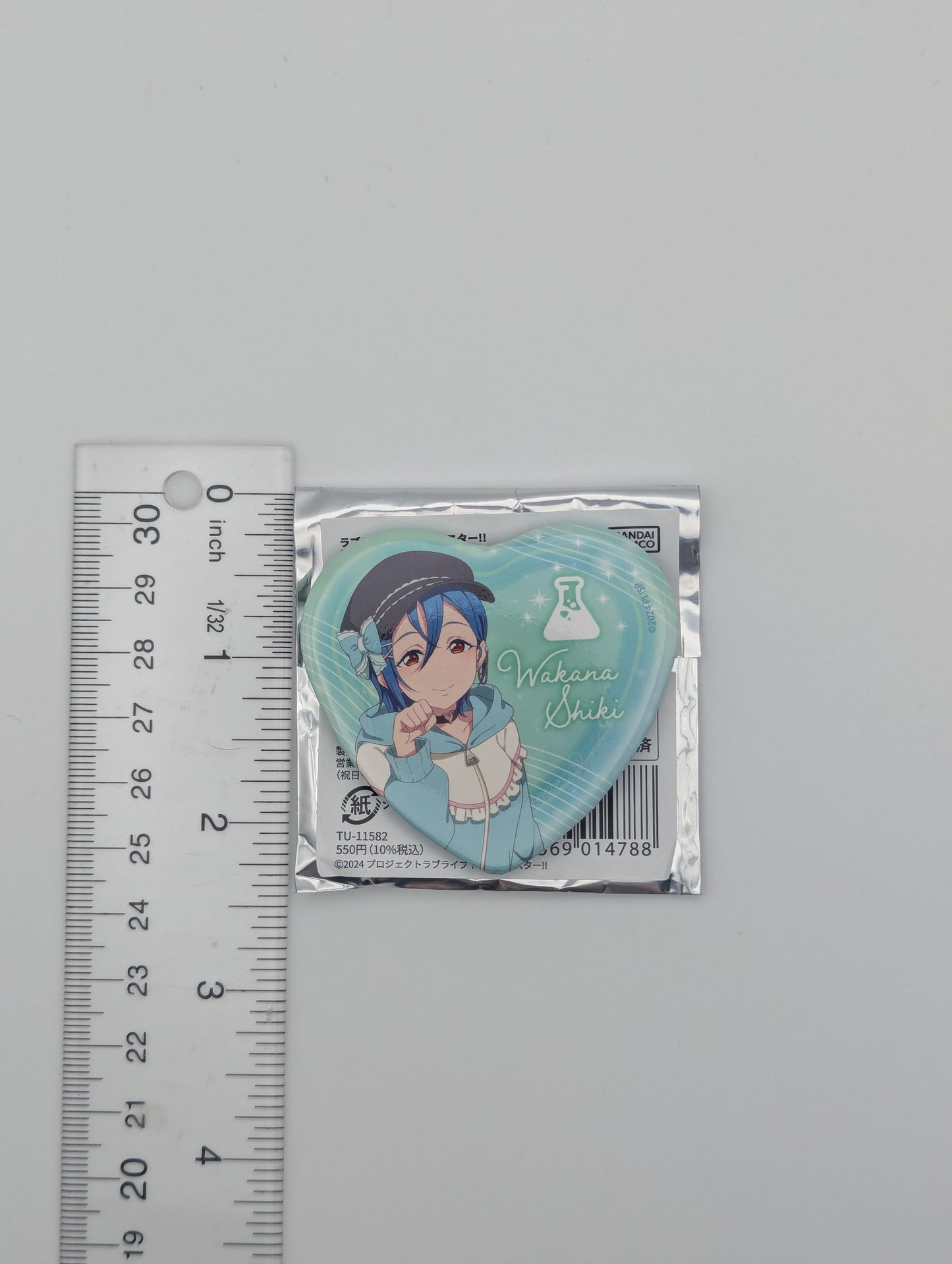 Shiki Wakana Love Live Yumekawa Girly Heart Can Badge