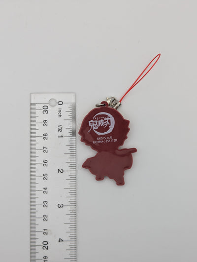 Zenitsu Agatsuma Demon Slayer Rubber Strap