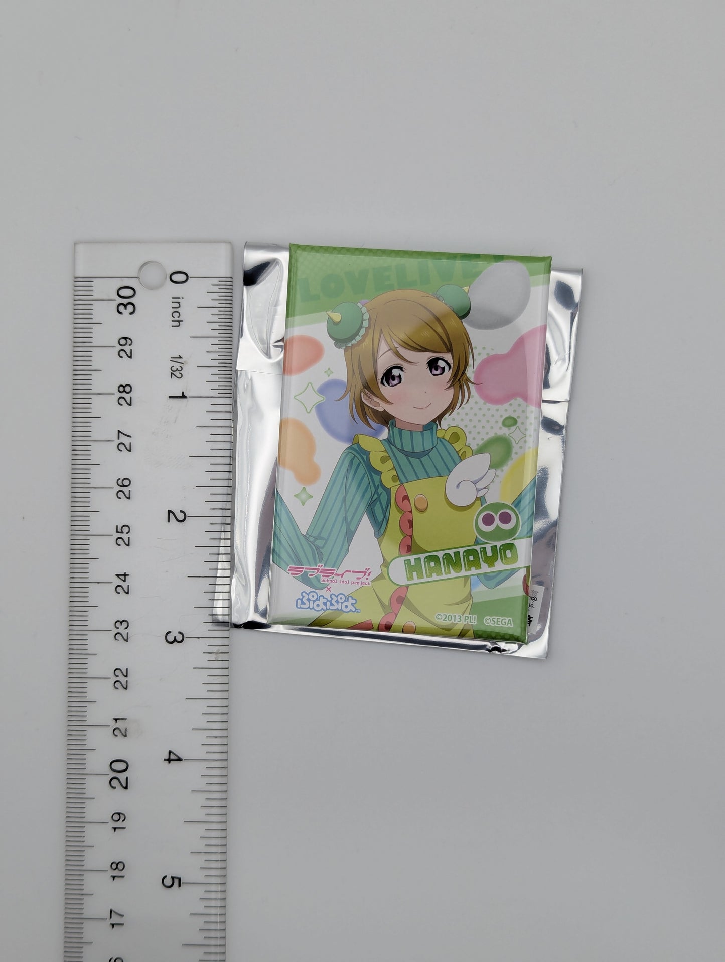 Hanayo Koizumi Love Live Puyo Puyo Square Badge