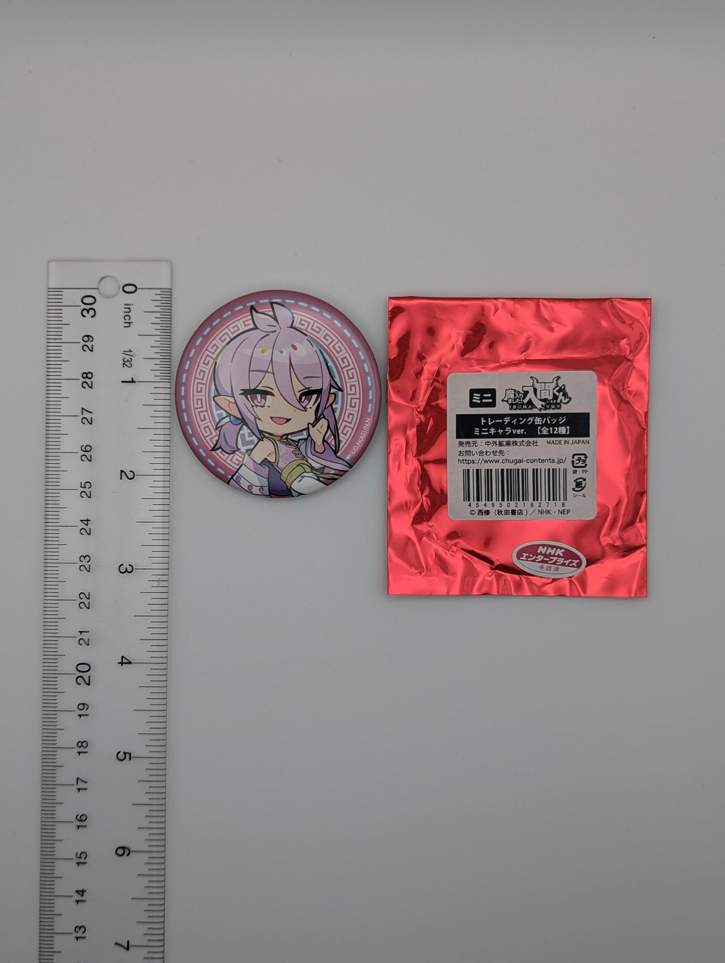 Asmodeus Alice Mairimashita / Welcome to Demon School Iruma-kun Chinese-style Can Badge