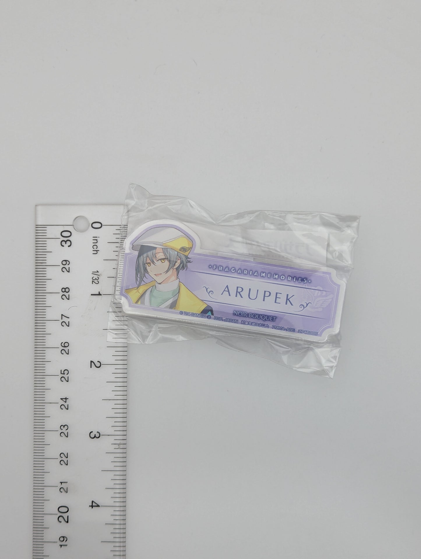 Arupek Fragaria Memories Acrylic Name Badge