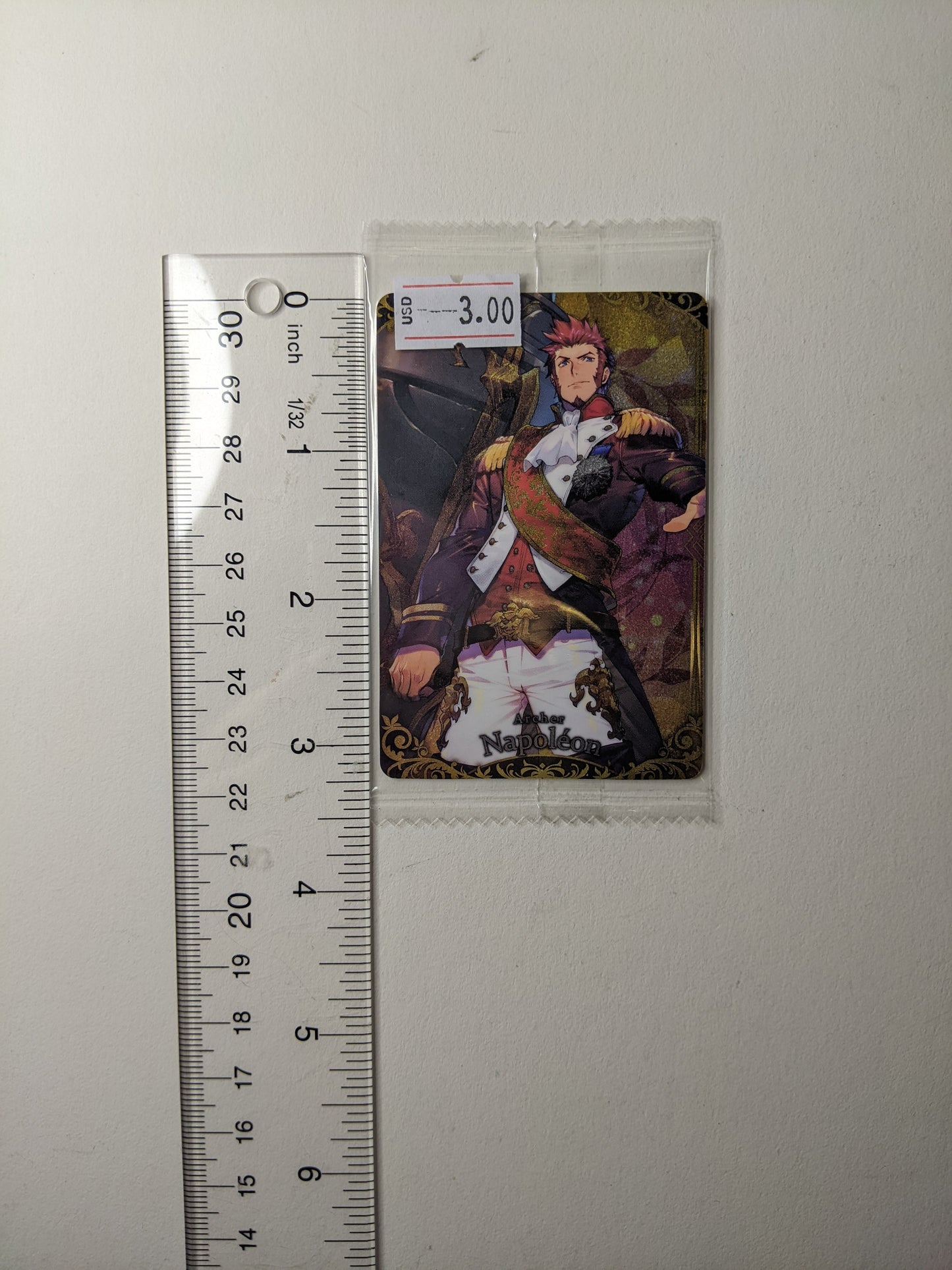 Napoleon Bonaparte Fate Wafer Card