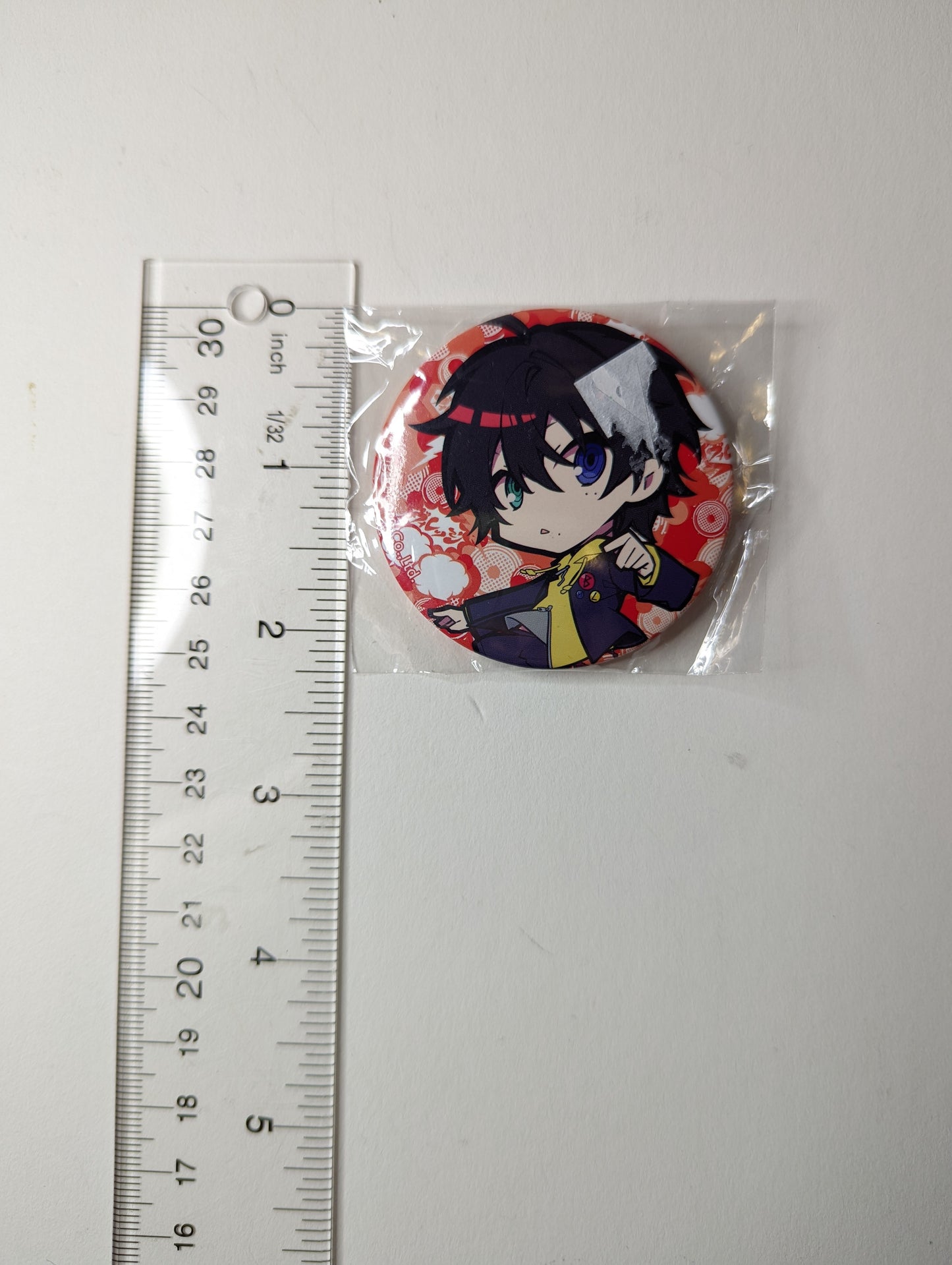 Saburo Yamada Hypnosis Mic Can Badge