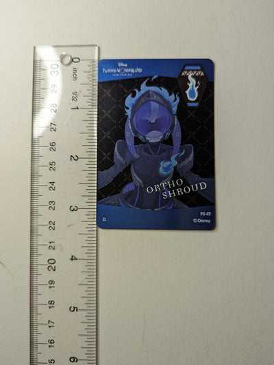 Ortho Shroud Twisted Wonderland Metallic Card