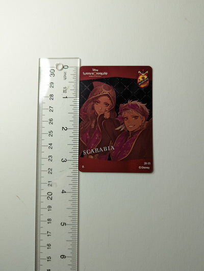 Scarabia Twisted Wonderland Metallic Card