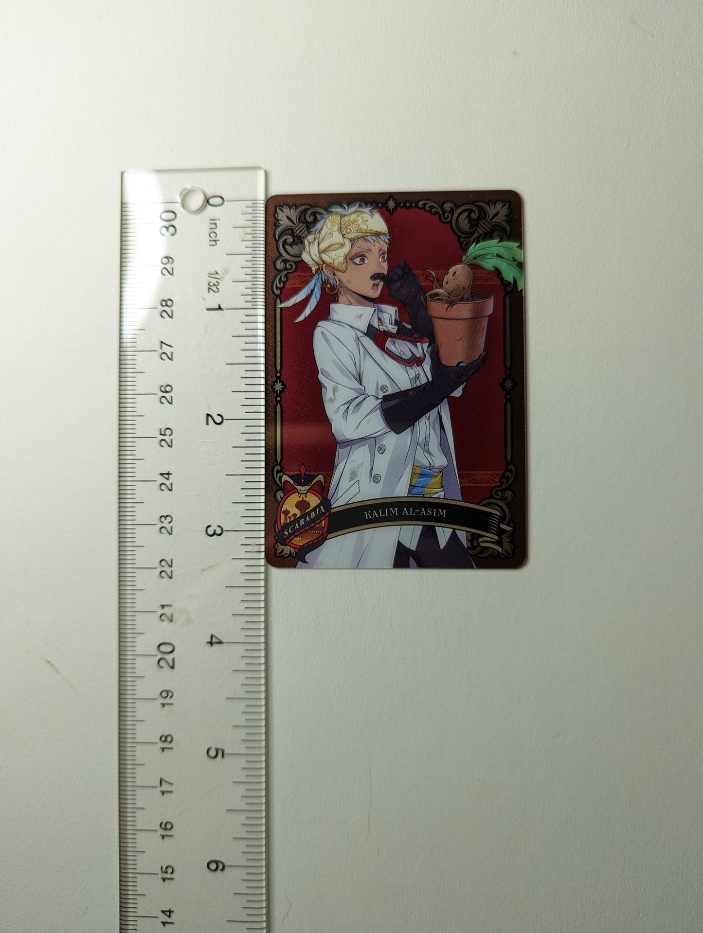 Kalim Al-Asim Twisted Wonderland Metallic Card