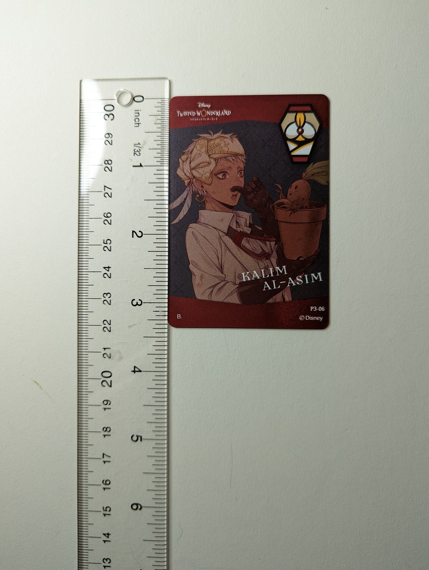Kalim Al-Asim Twisted Wonderland Metallic Card