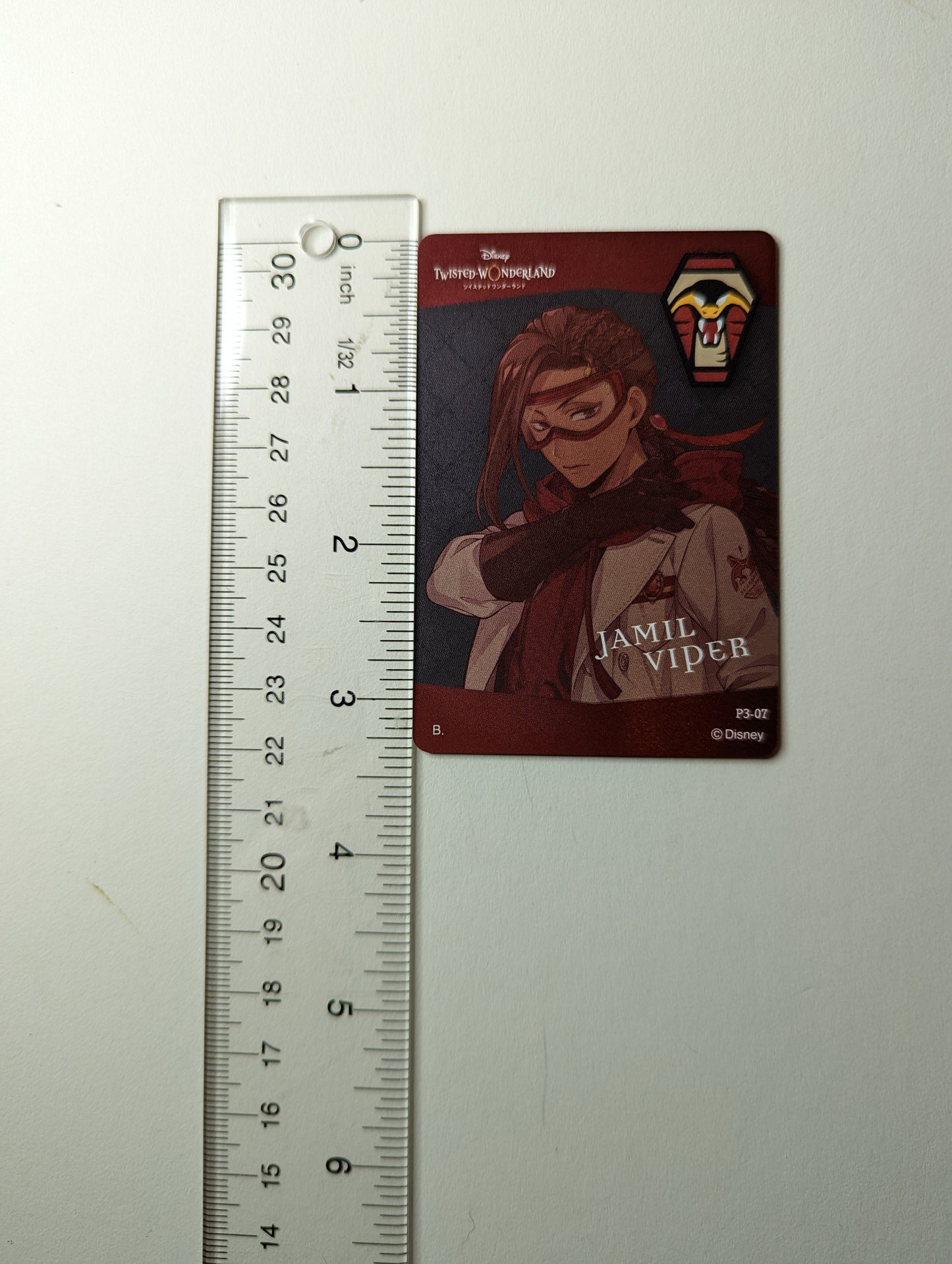 Jamil Viper Twisted Wonderland Metallic Card