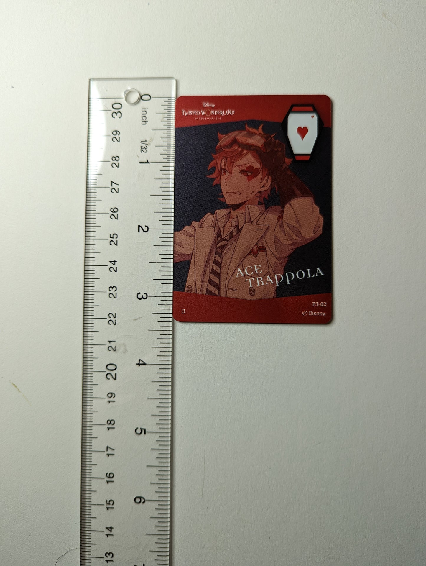 Ace Trappola Twisted Wonderland Metallic Card