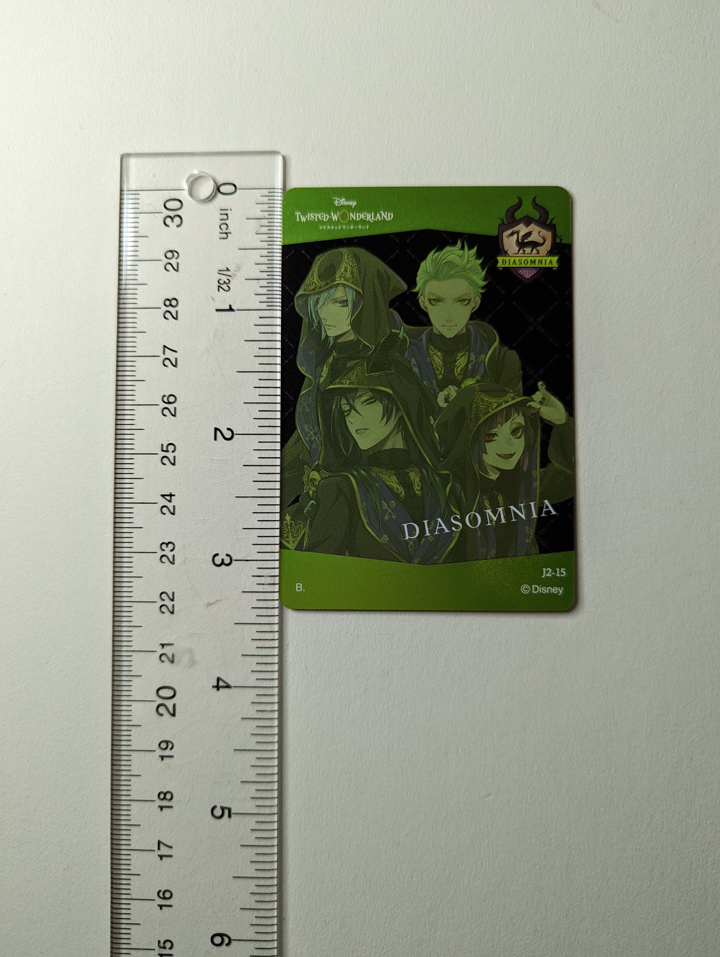 Diasomnia Twisted Wonderland Metallic Card