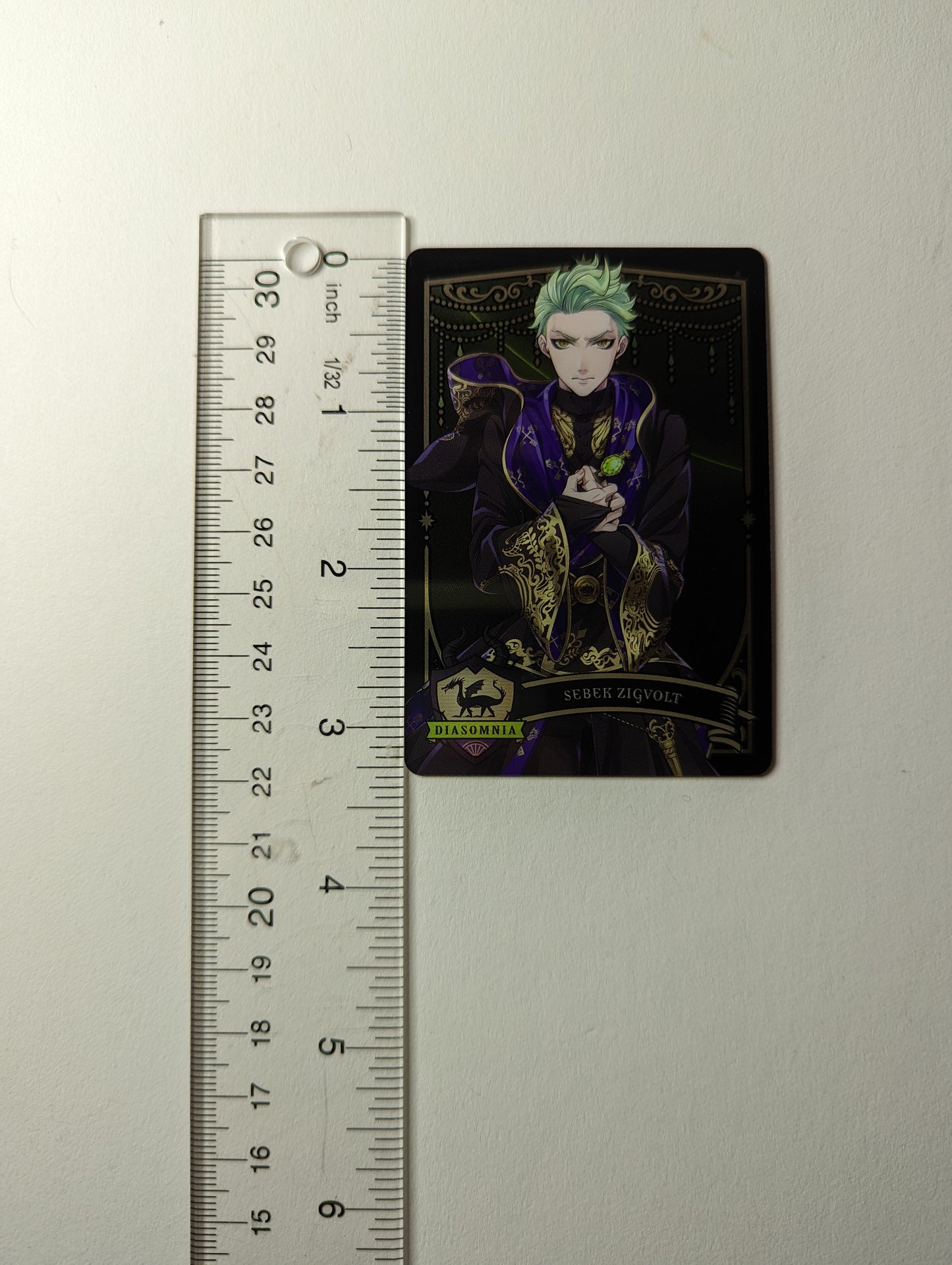 Sebek Zigvolt Twisted Wonderland Metallic Card