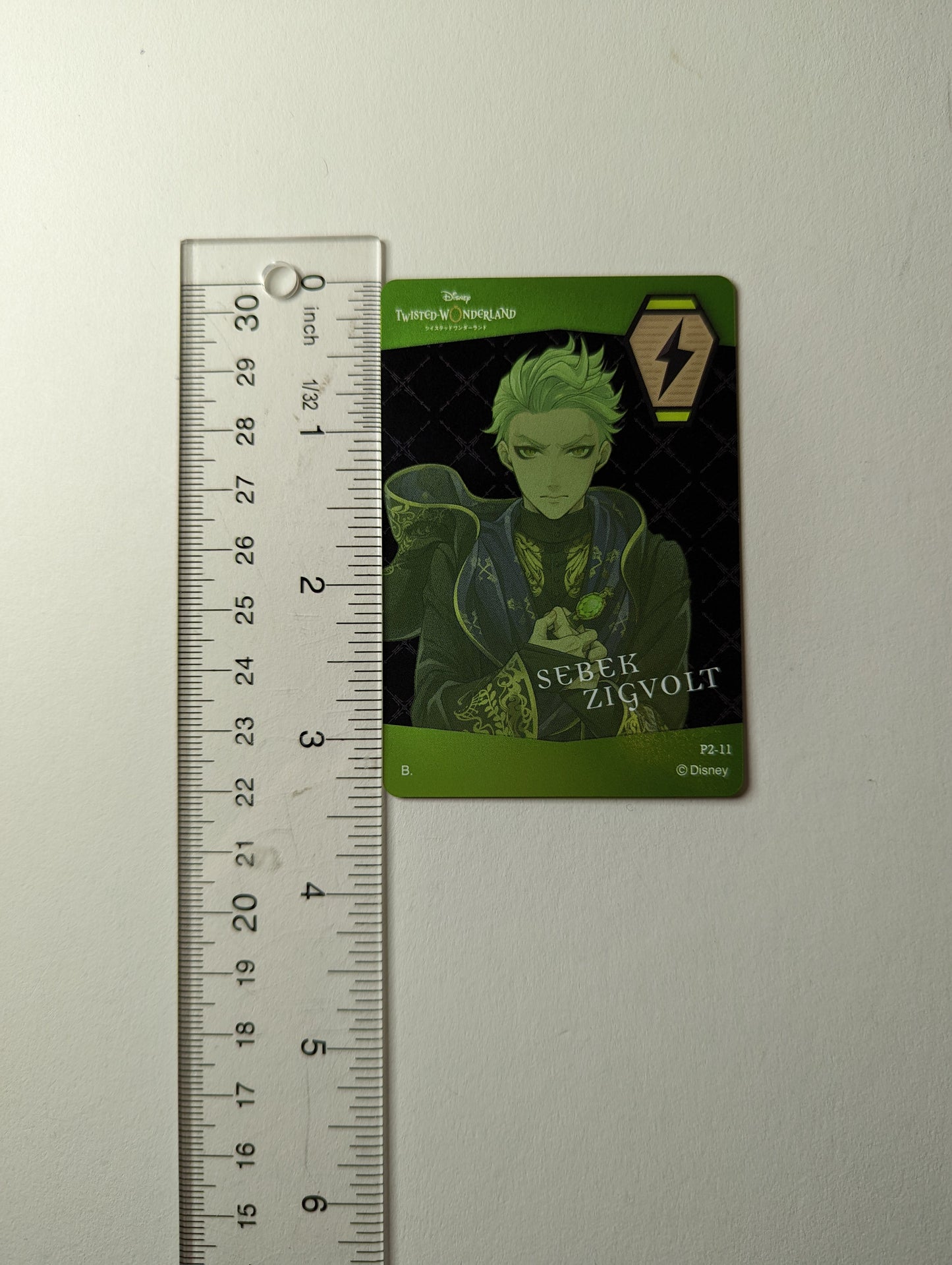 Sebek Zigvolt Twisted Wonderland Metallic Card