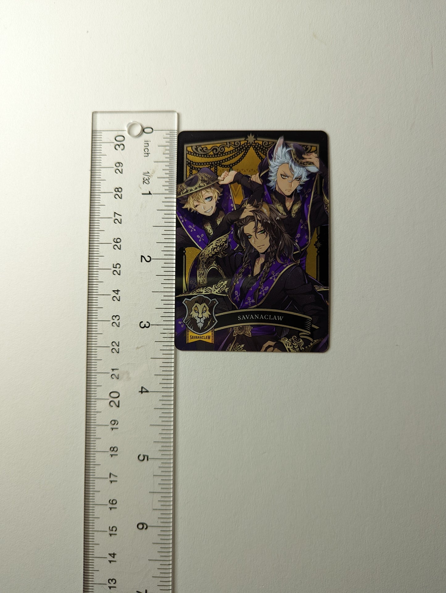 Savanaclaw Twisted Wonderland Metallic Card