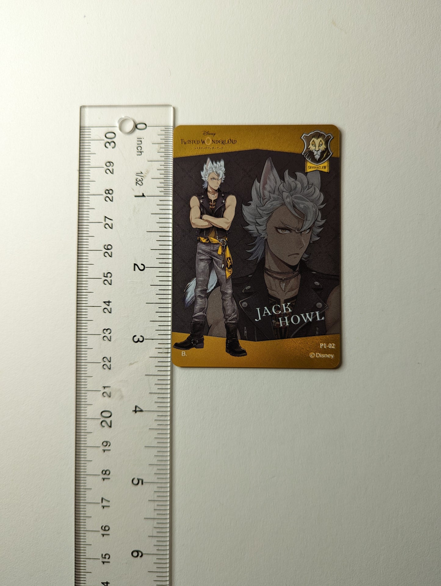 Jack Howl Twisted Wonderland Metallic Card