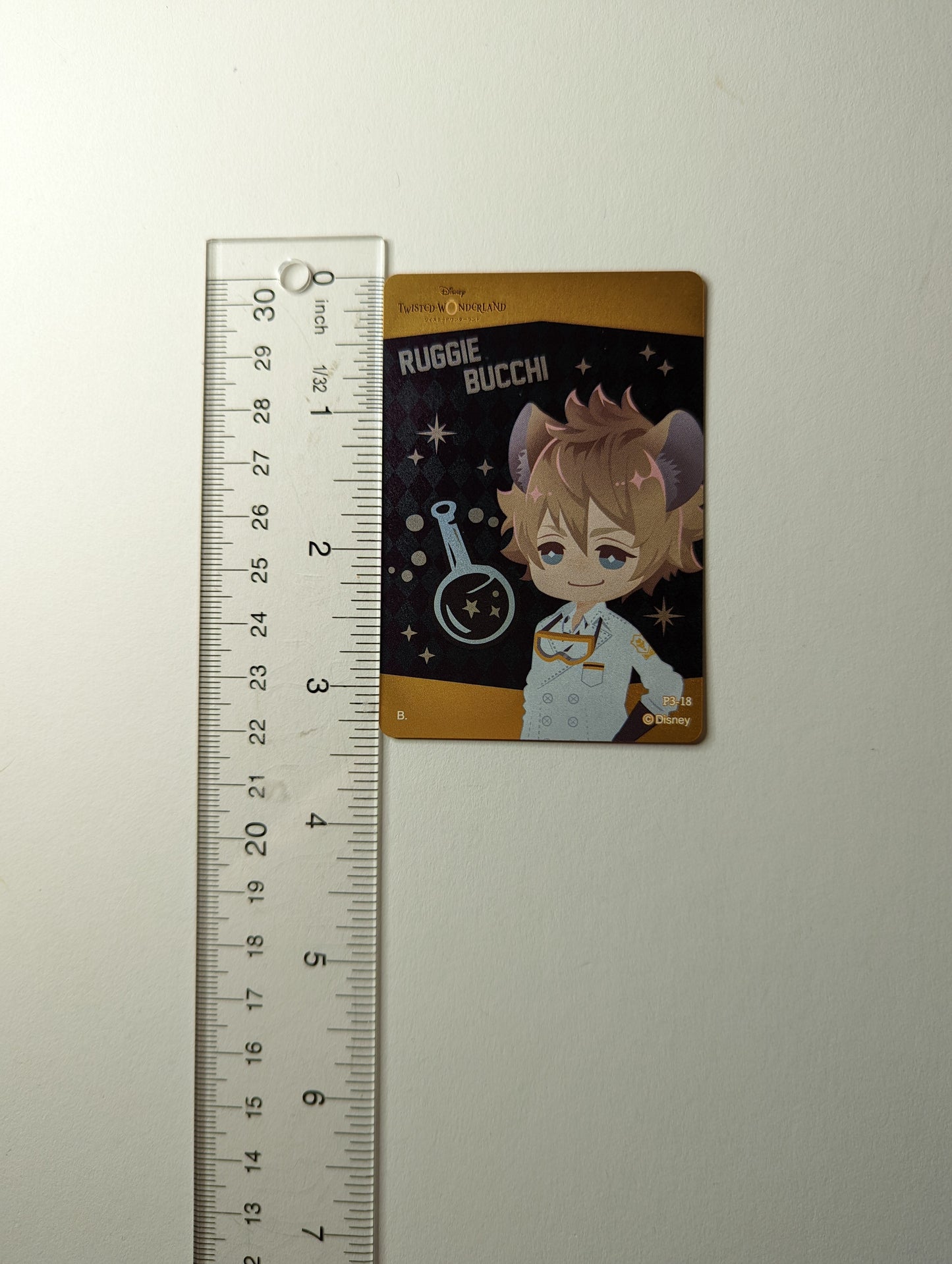 Ruggie Bucchi Twisted Wonderland Metallic Card