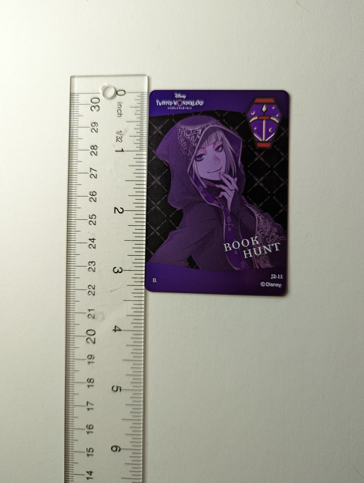 Rook Hunt Twisted Wonderland Metallic Card