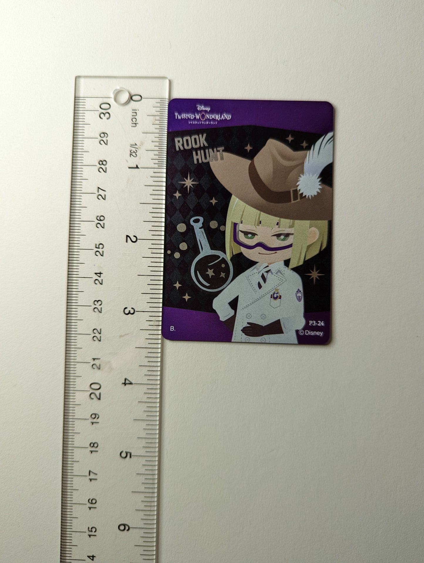 Rook Hunt Twisted Wonderland Metallic Card