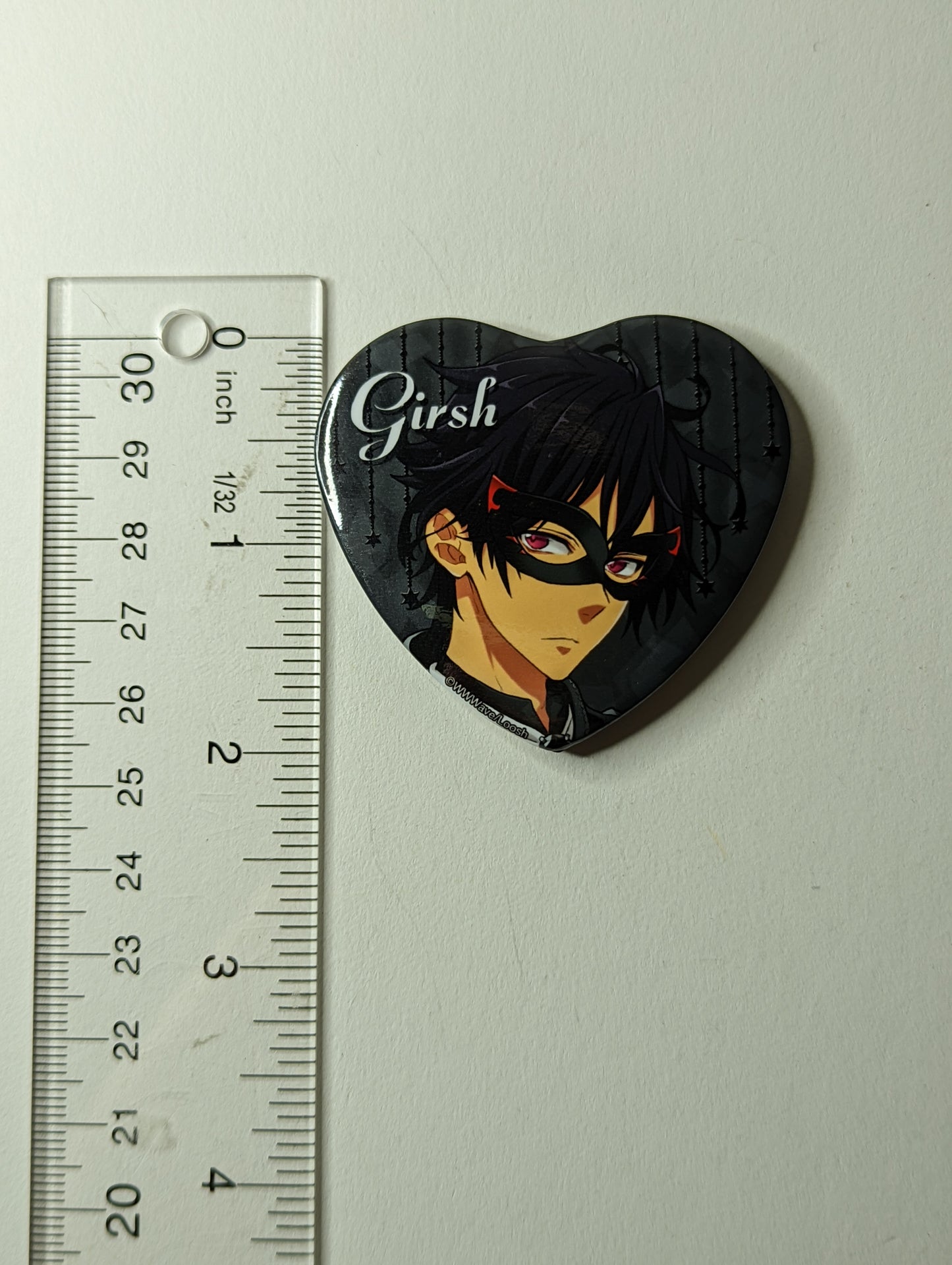 Girsch Dash! ダッシュ! Can Badge