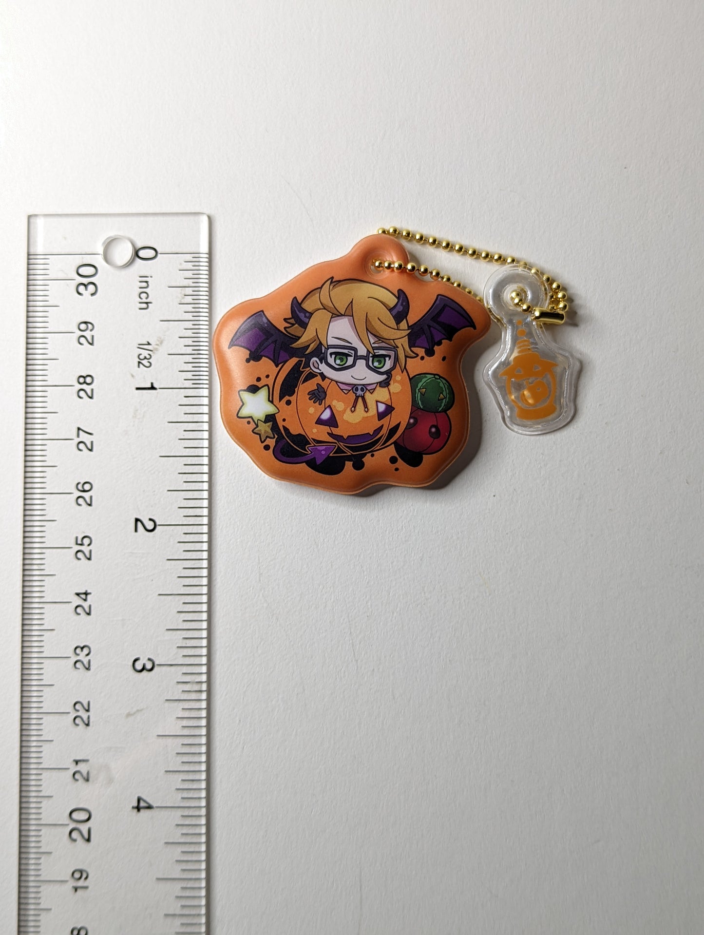 Ronald Knox Black Butler Reflector Keychain