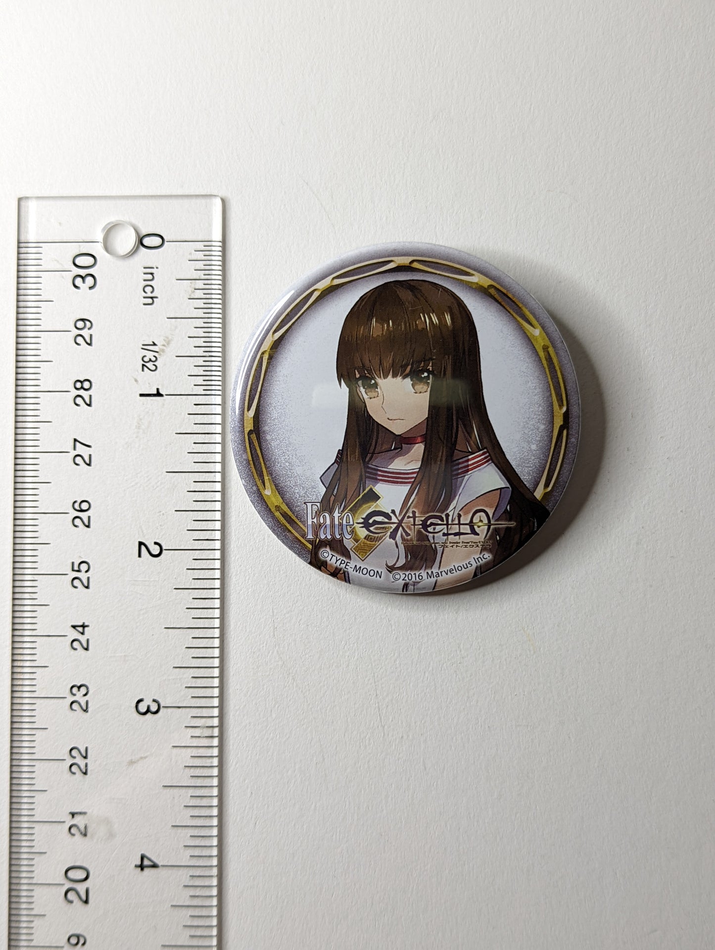 Kishinami Hakuno Fate Can Badge