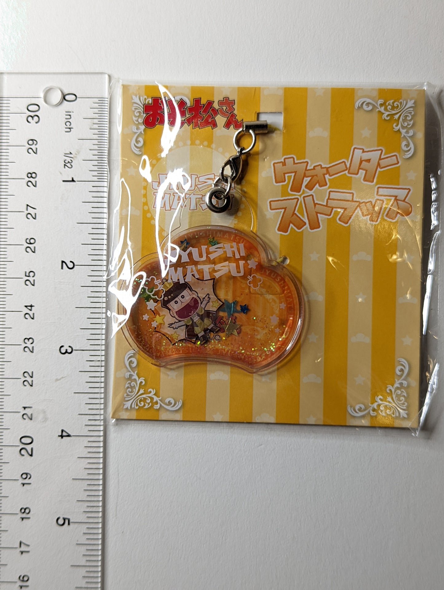 Jyushimatsu Matsuno Osomatsu-san Liquid Keychain