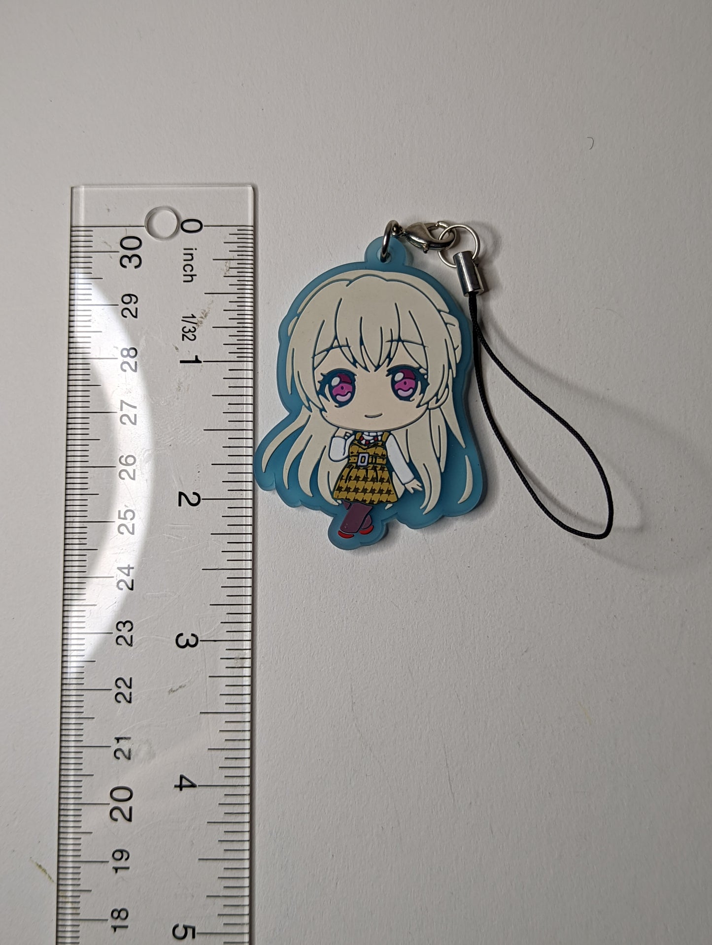 Chisato Shirasagi Bang Dream Bandori Rubber Strap