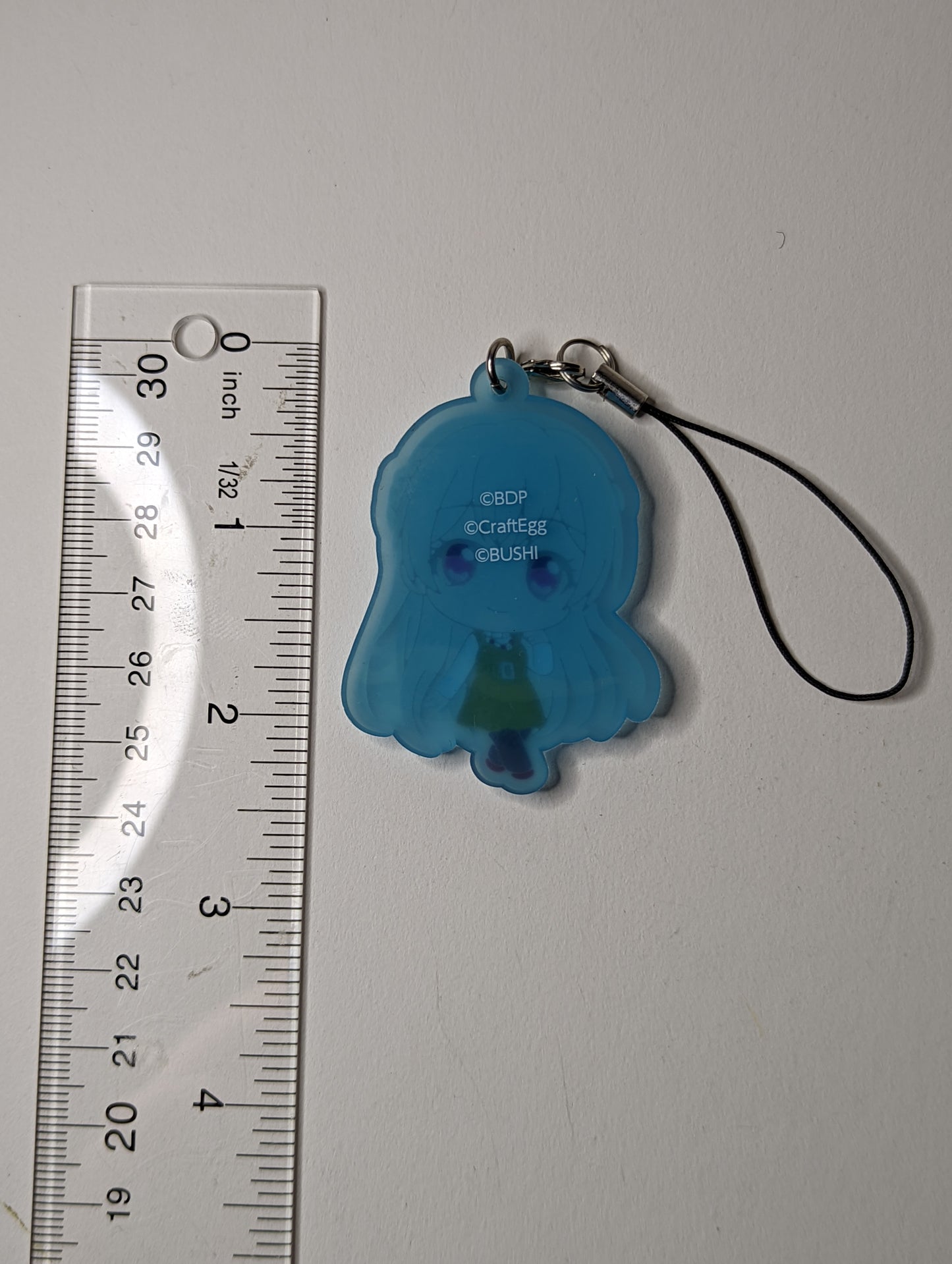 Chisato Shirasagi Bang Dream Bandori Rubber Strap