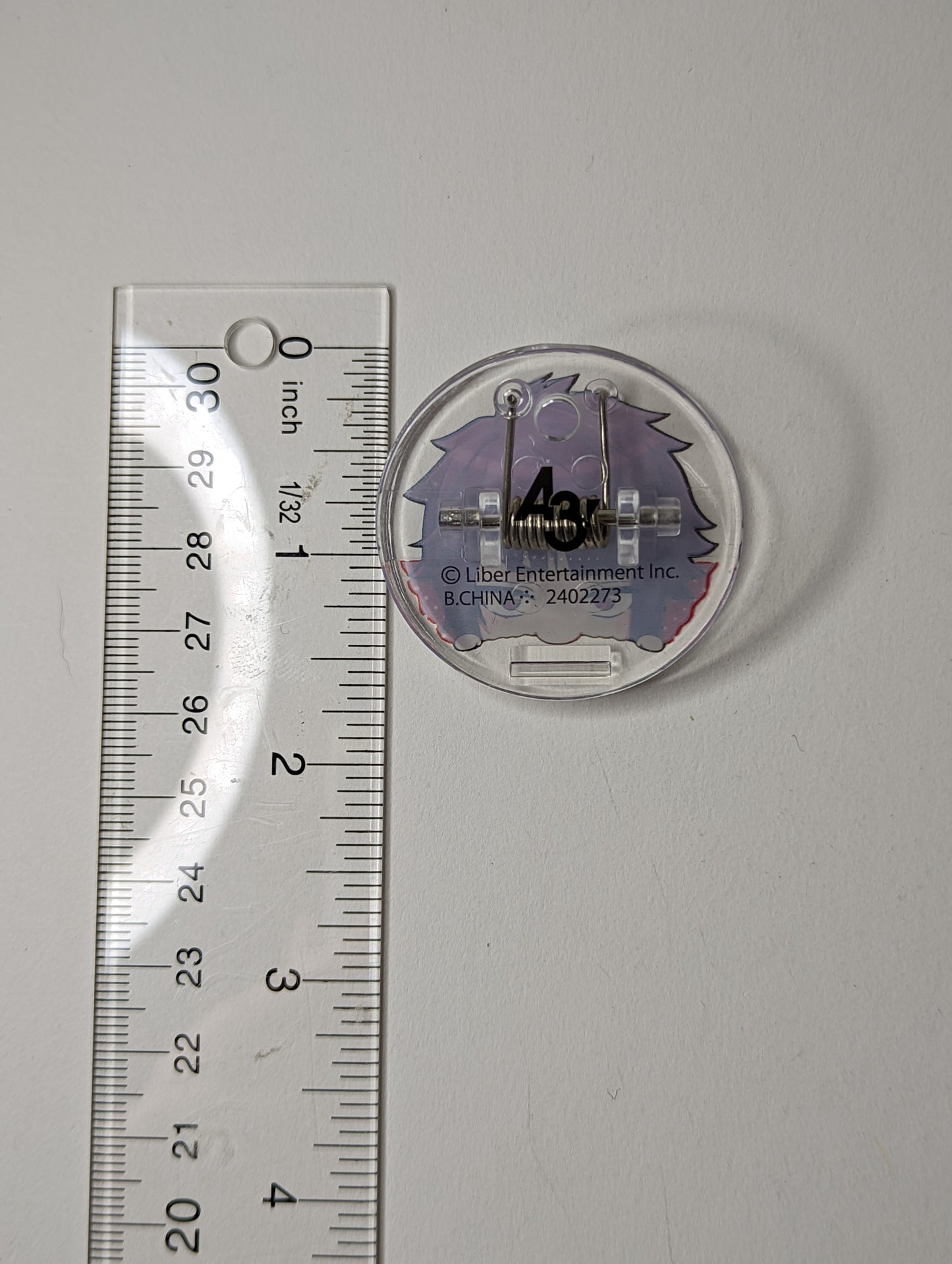 Homare Arisugawa A3! Acrylic Clip