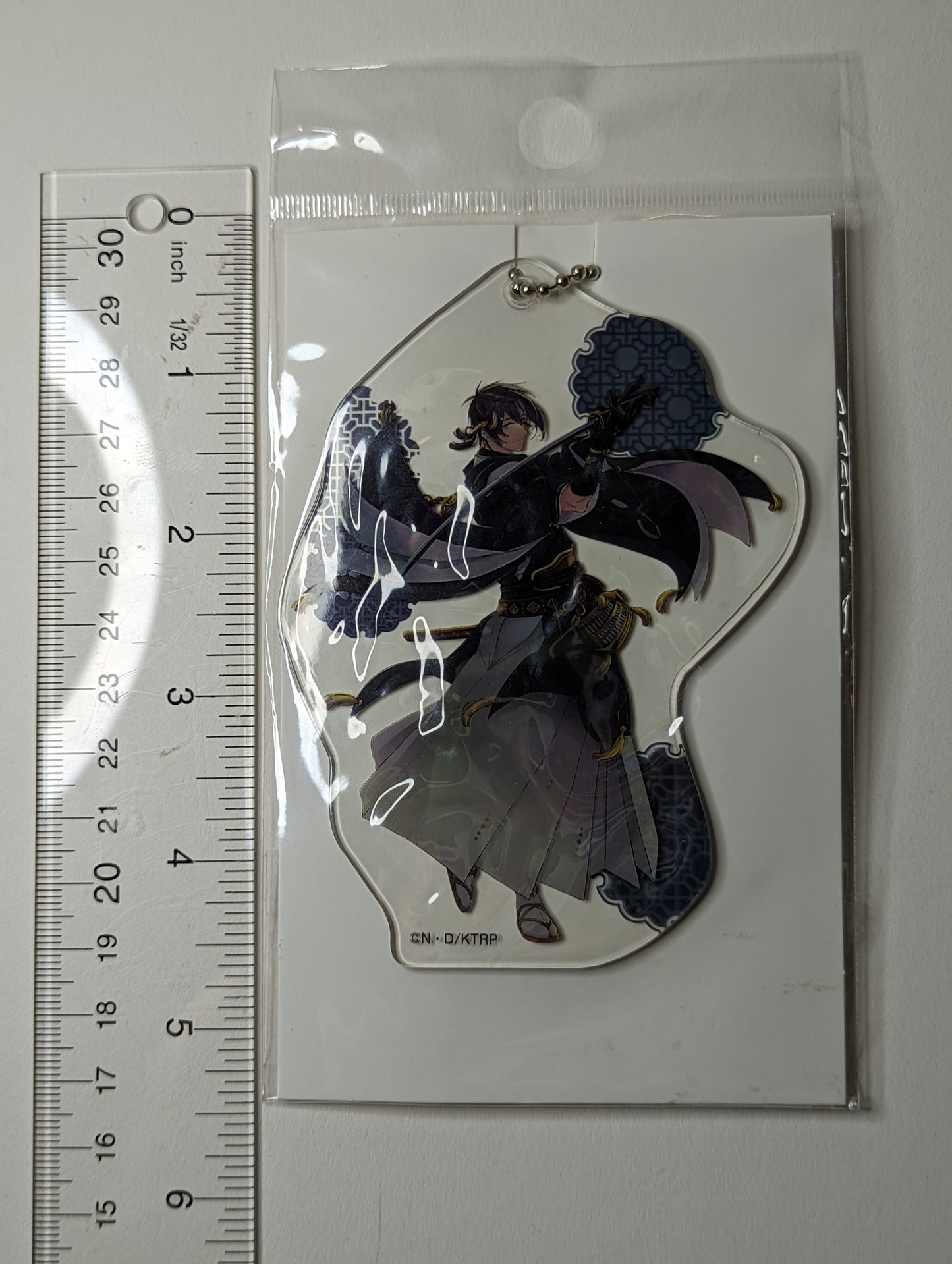 Mikazuki Munechika Touken Ranbu Plastic Keychain