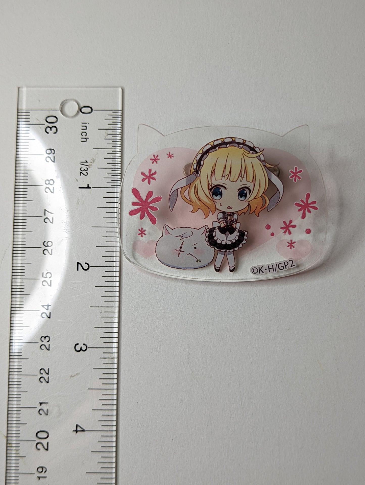 Syaro Kirima Is The Order A Rabbit Acrylic Clip Pin