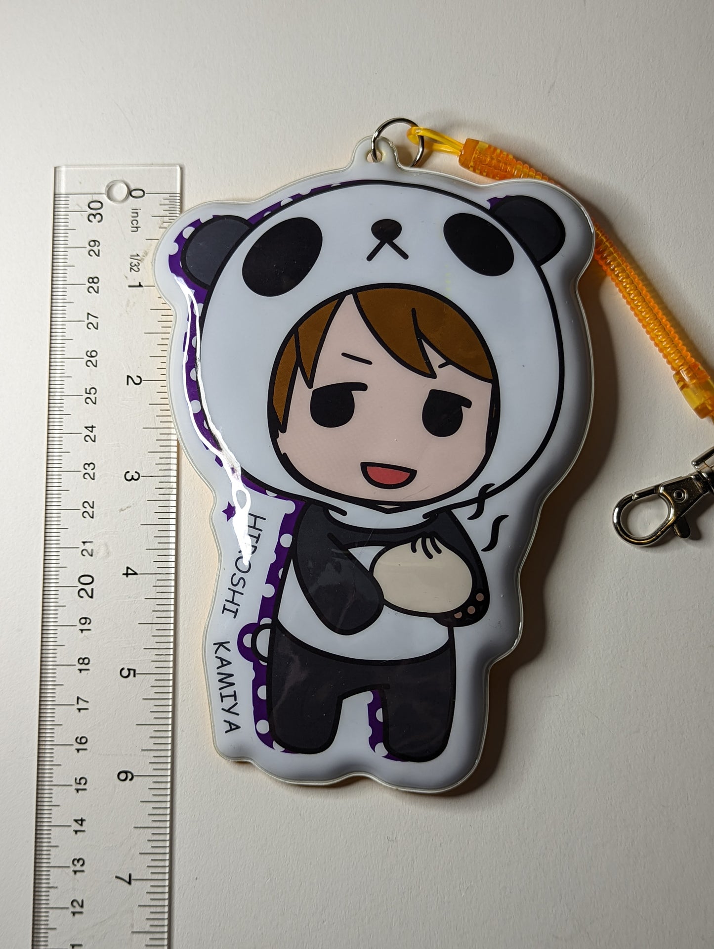 Hiroshi Kamiya Kiramune Pass Case Keychain