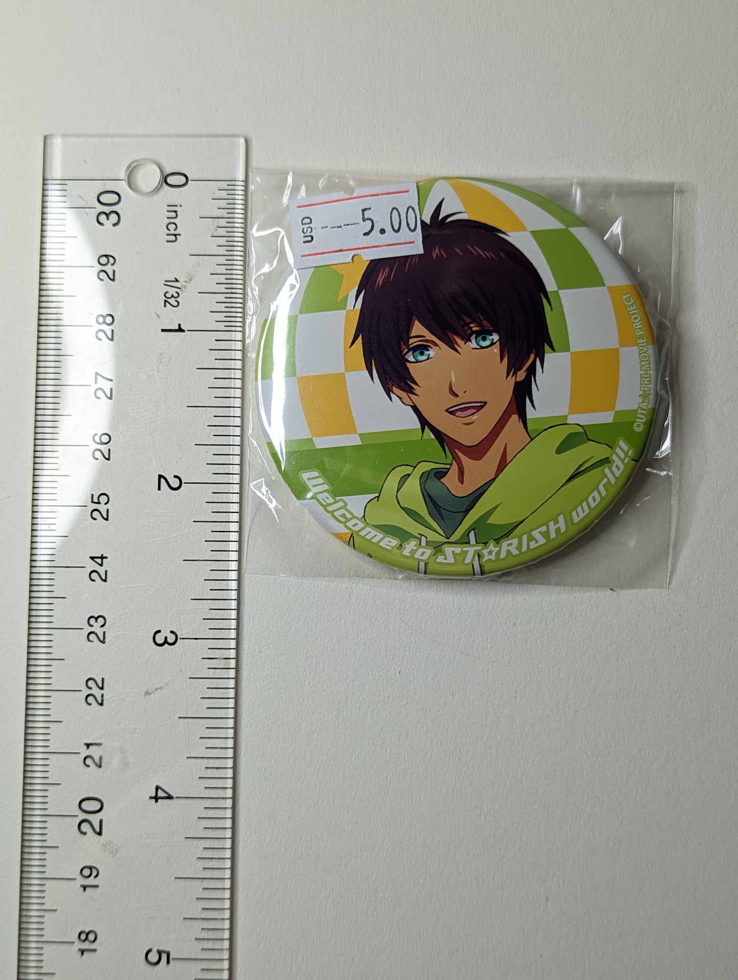 Cecil Aijima Utapri Uta no Prince Sama Can Badge