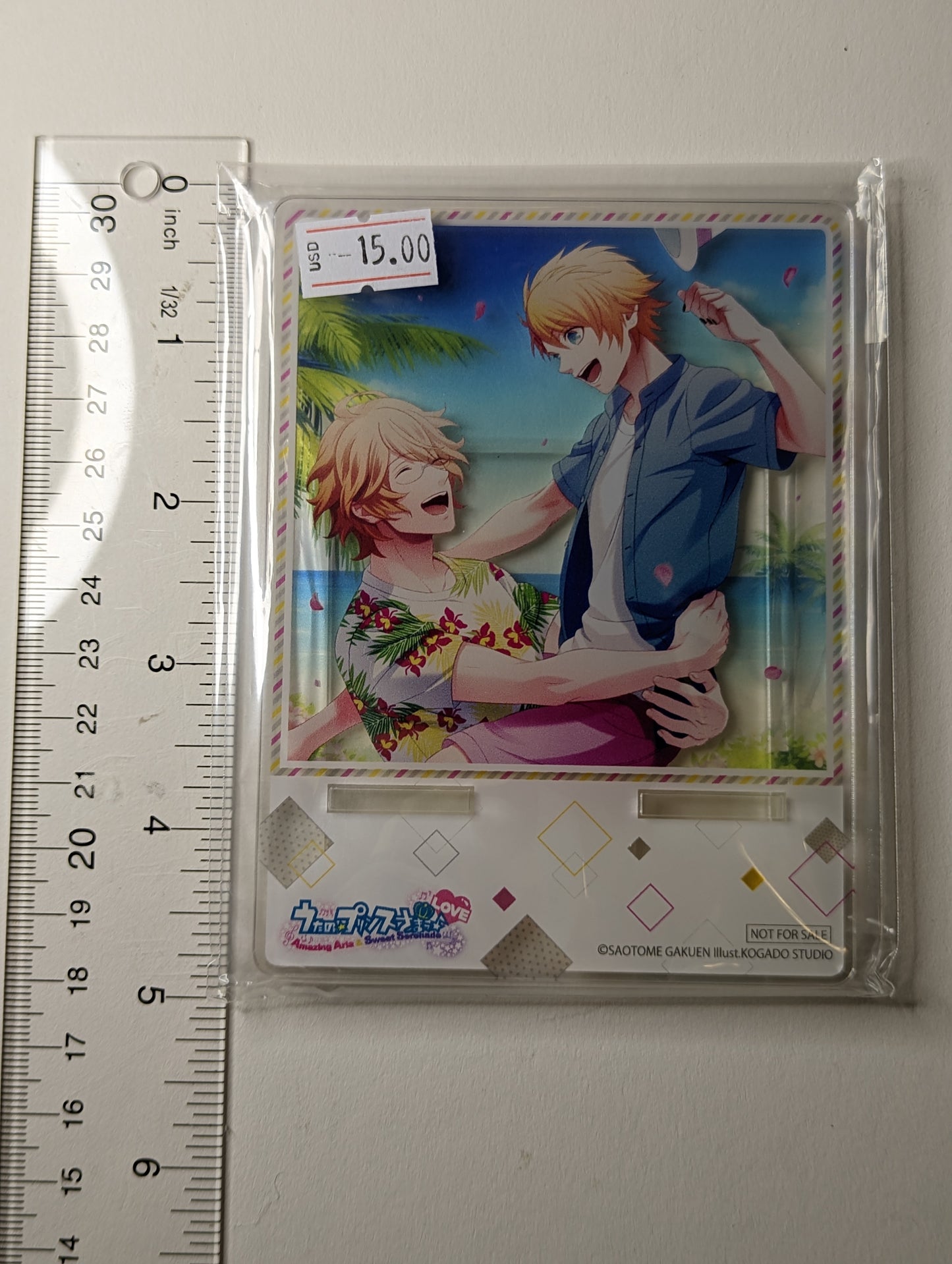 Natsuki Shinomiya Syo Kurusu Utapri Uta no Prince Sama Acrylic Phone Stand