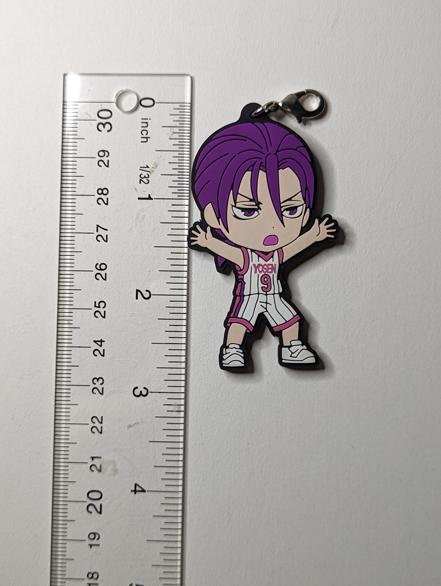 Atsushi Murasakibara Kuroko no Basket Rubber Strap