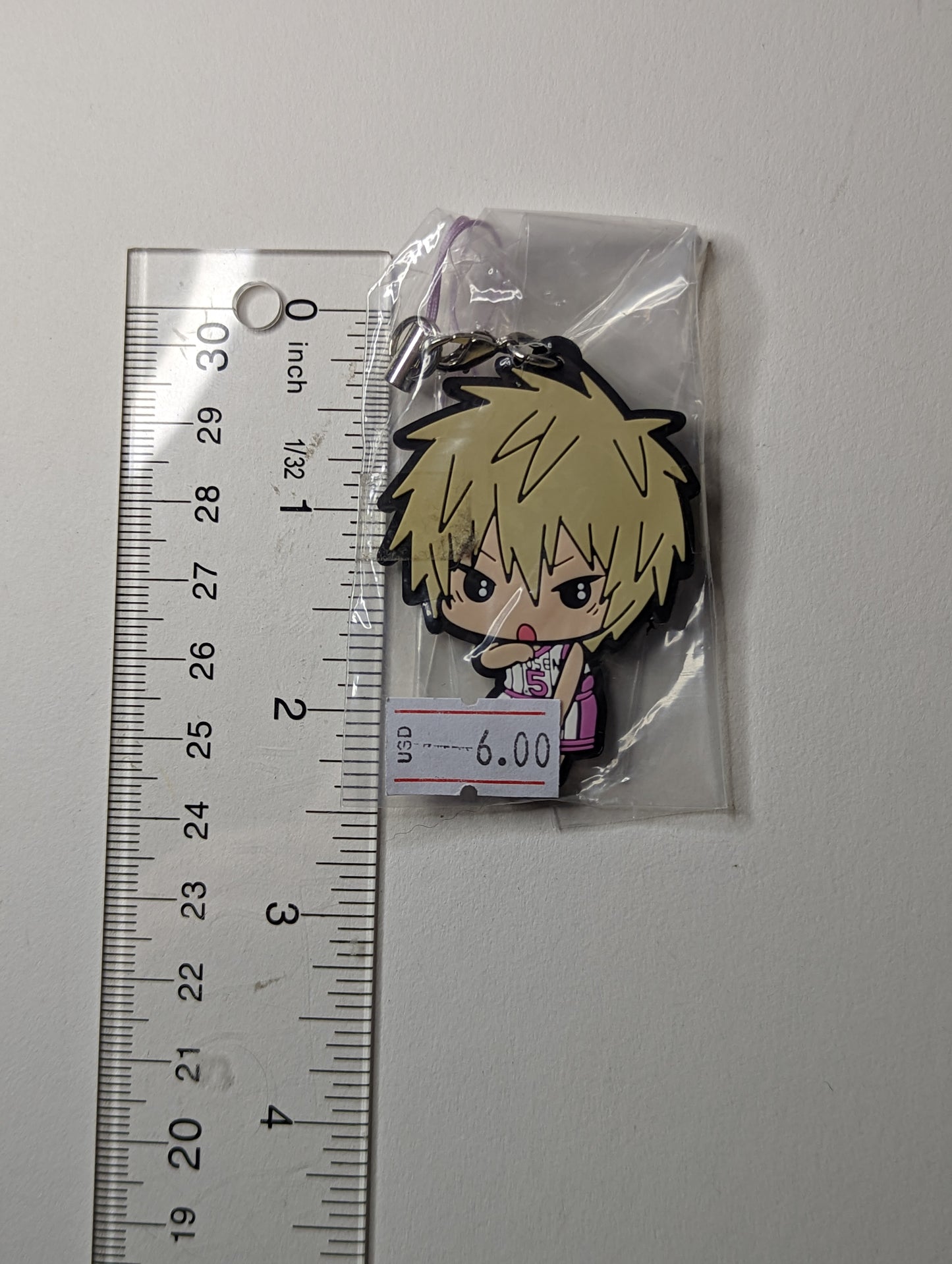 Kensuke Fukui Kuroko no Basket Rubber Strap