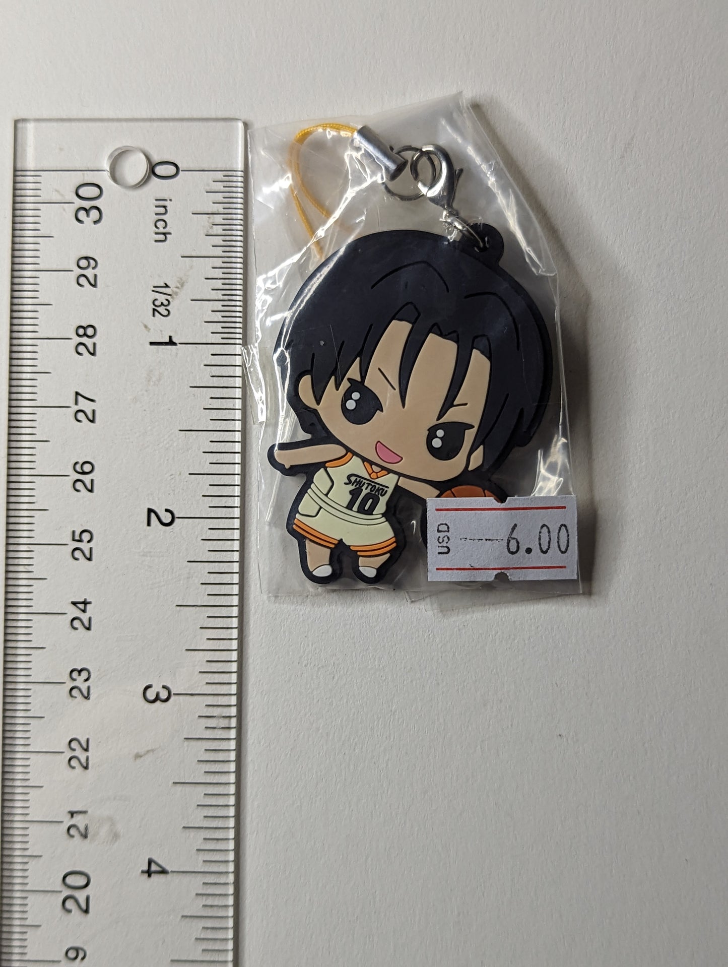 Kazunari Takao Kuroko no Basket Rubber Strap
