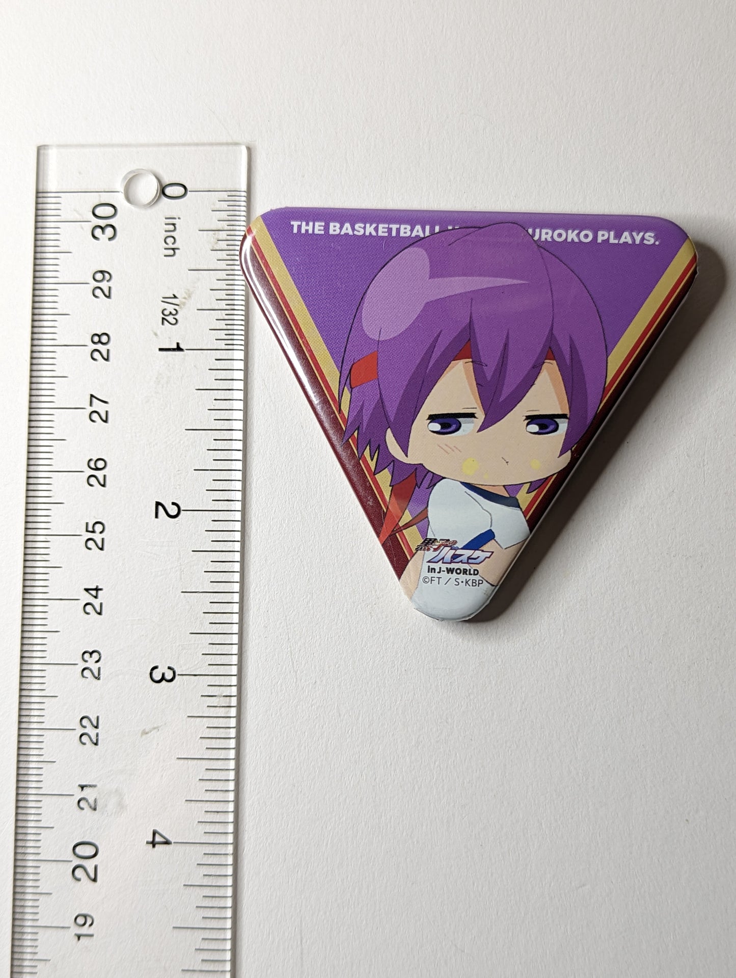 Atsushi Murasakibara Kuroko no Basket Can Badge