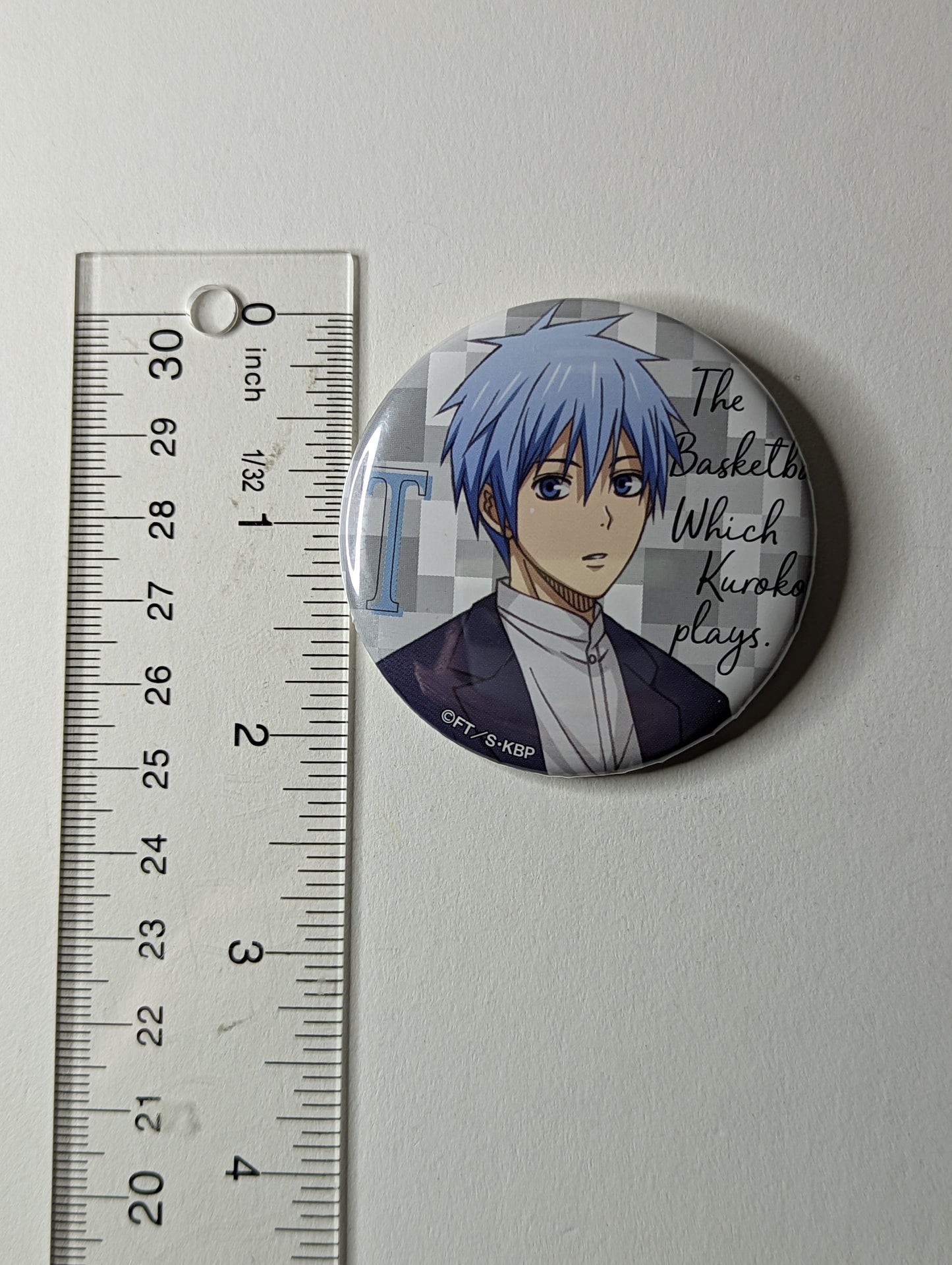Tetsuya Kuroko Kuroko no Basket Can Badge