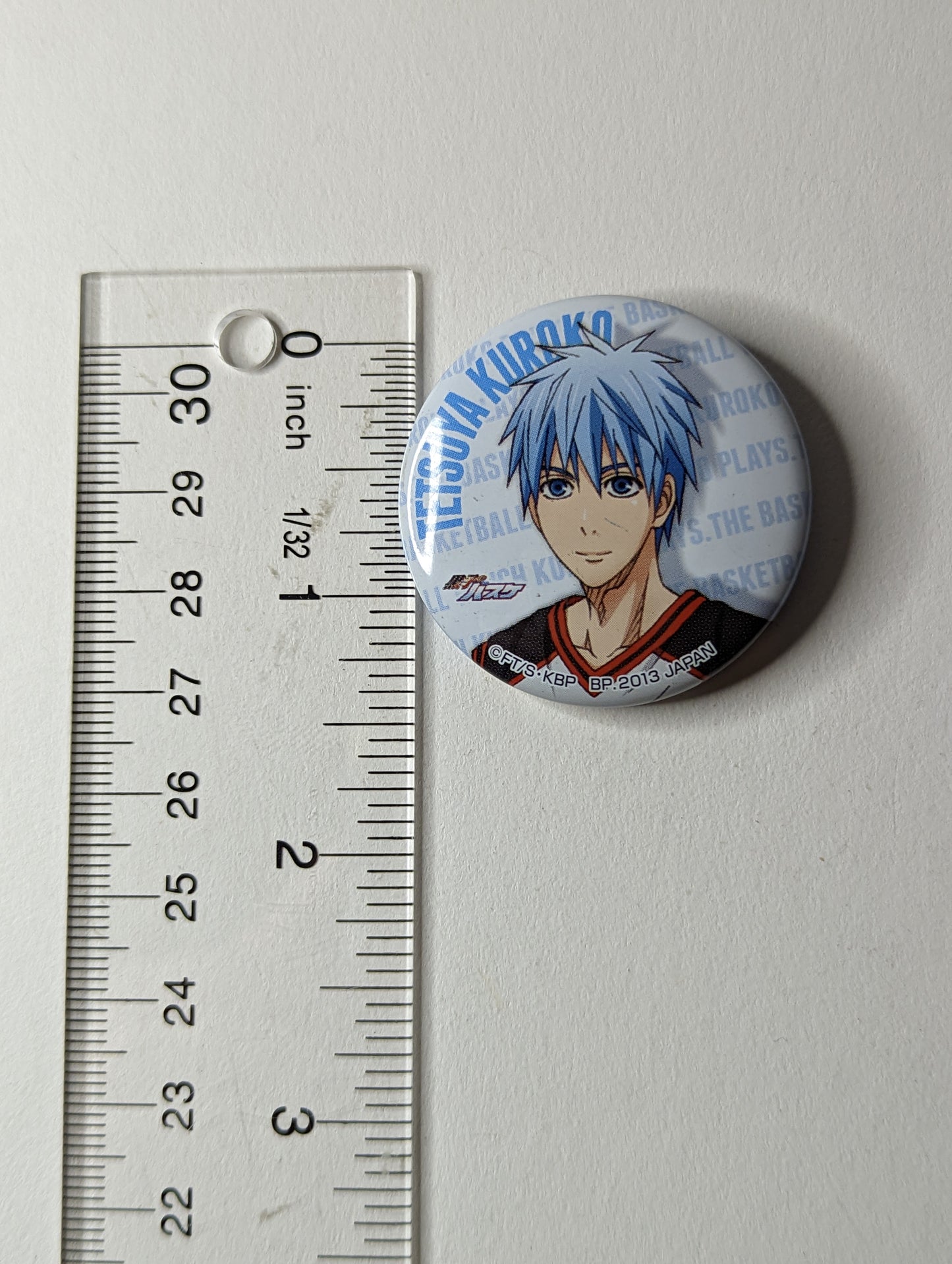 Tetsuya Kuroko Kuroko no Basket Can Badge