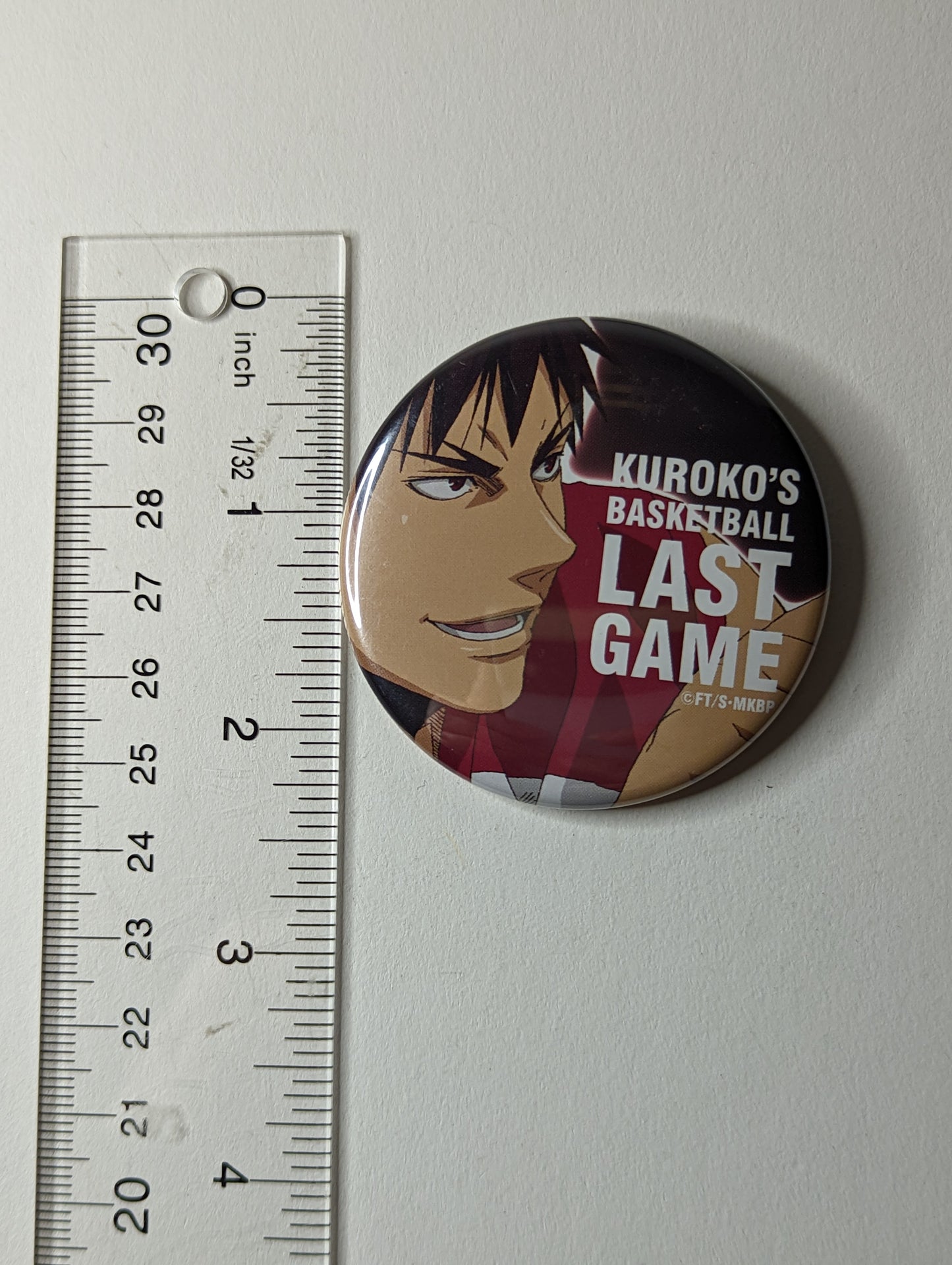Taiga Kagami Kuroko no Basket Can Badge