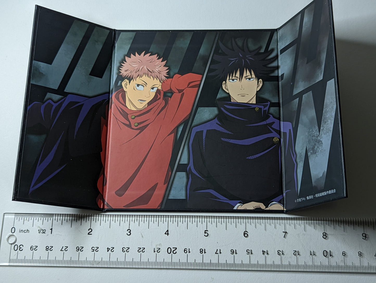 Yuji Itadori Megumi Fushiguro Jujutsu Kaisen JJK Tri Fold