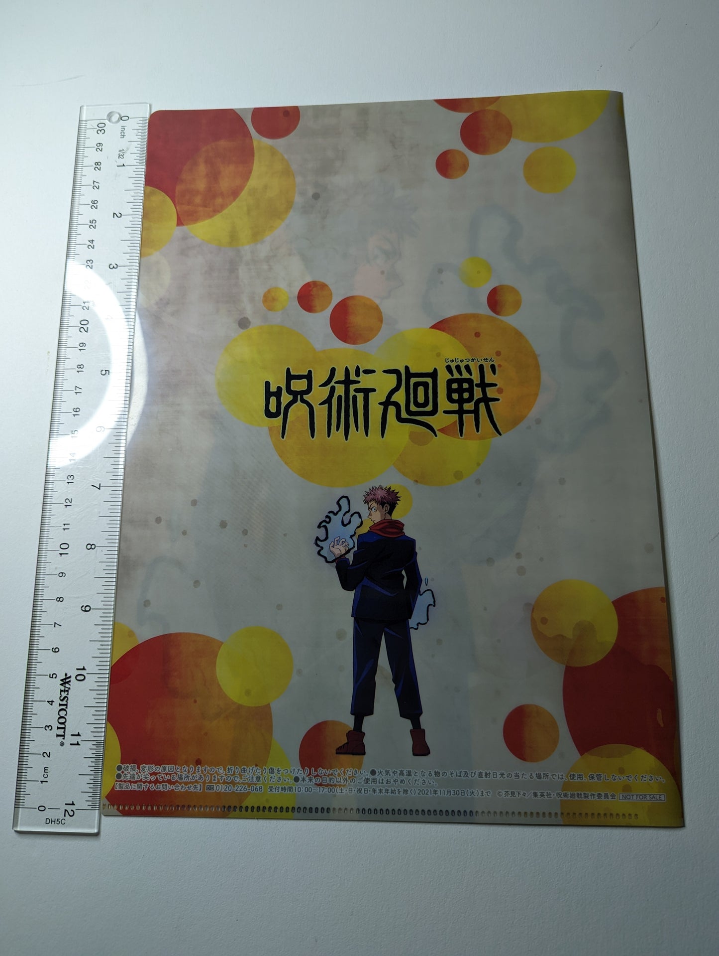 Yuji Itadori Jujutsu Kaisen JJK Clear File