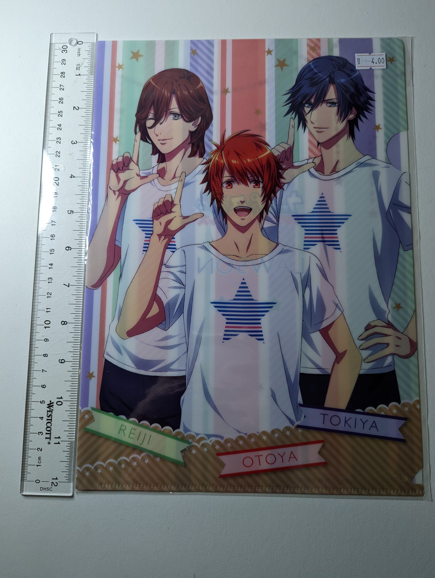 Reiji Kotobuki Otoya Ittoki Tokiya Ichinose Uta no Prince Sama Utapri Clear File