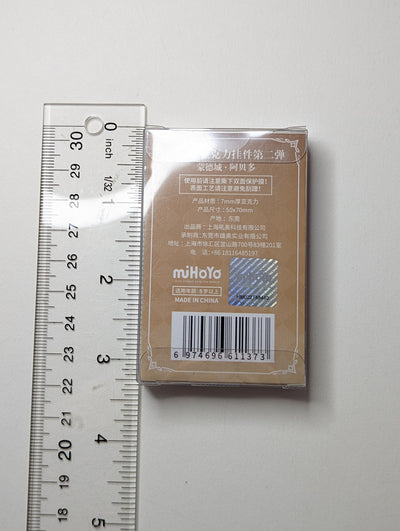 Albedo Genshin Impact Block Acrylic Keychain